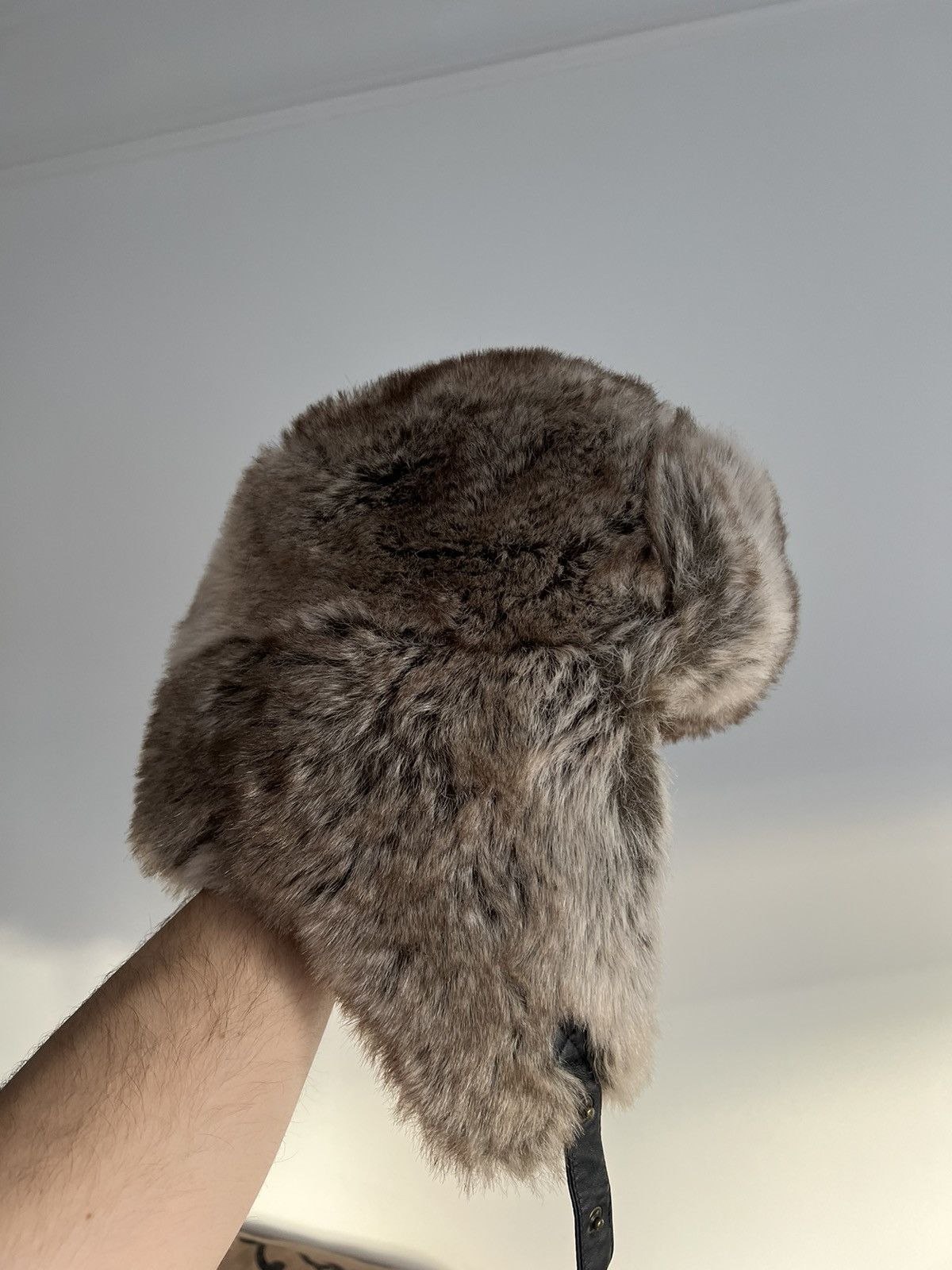 Hysteric Glamour × If Six Was Nine Crazy Fur Faux Trapper Mohair Hat Y2K Ushanka Size ONE SIZE - 4 Thumbnail