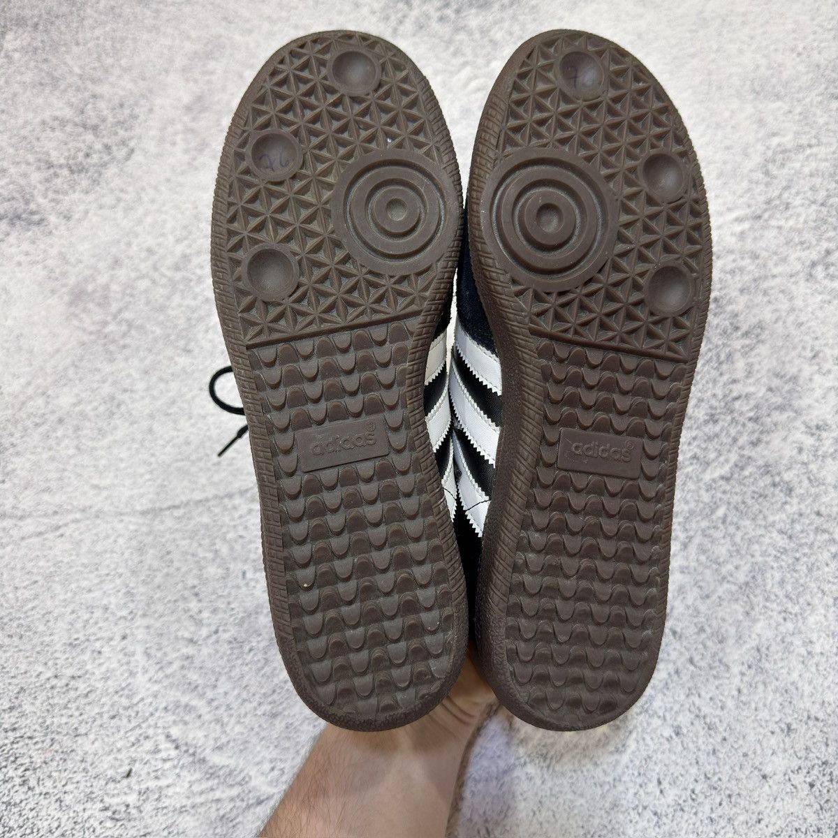 Adidas × Designer Adidas Samba Black Leather US7 UK6.5 EU40 JP25 Size US 7 / EU 40 - 10 Thumbnail