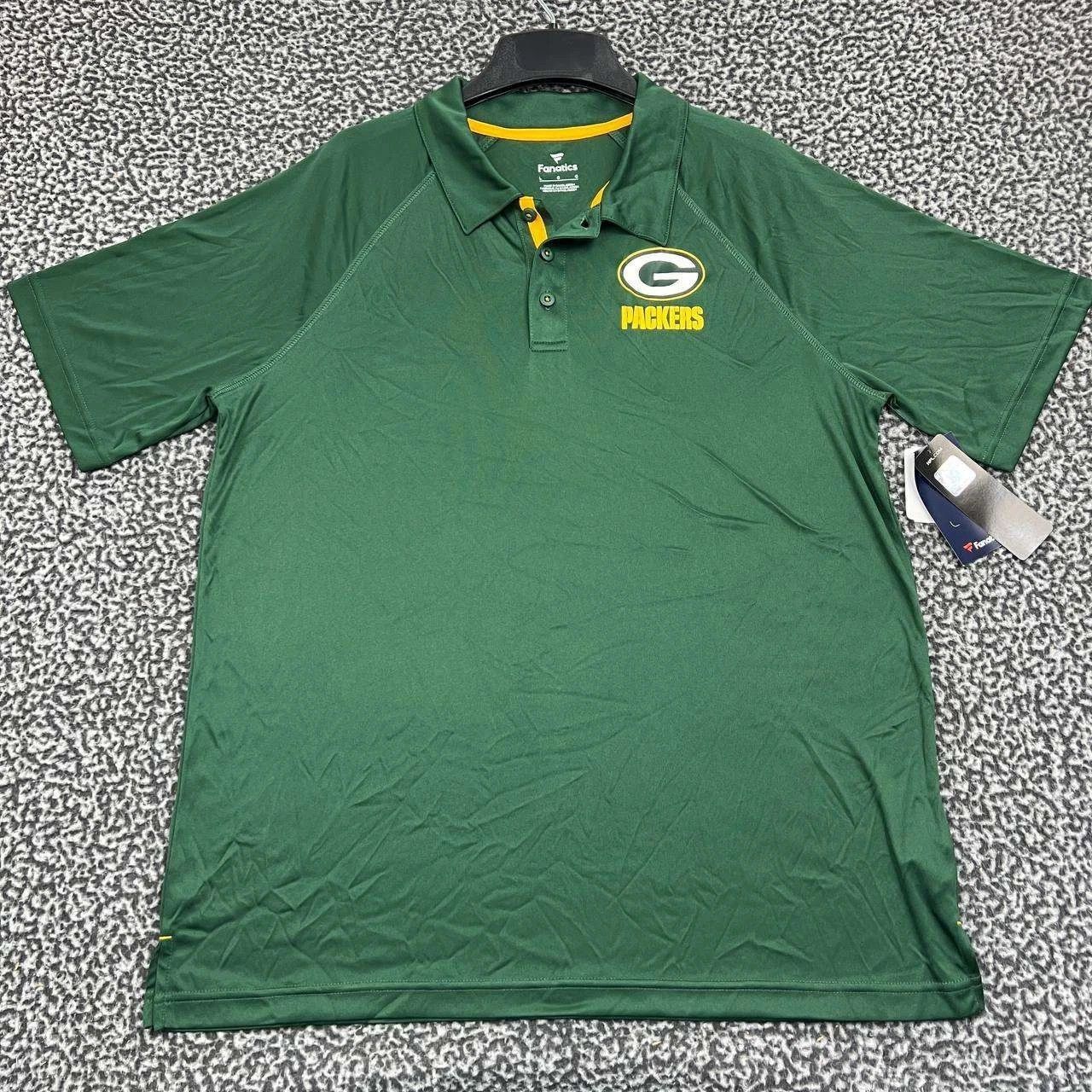 Other Green Bay Packers Polo Shirt Men L Short Sleeve Collared New Size US L / EU 52-54 / 3 - 1 Thumbnail