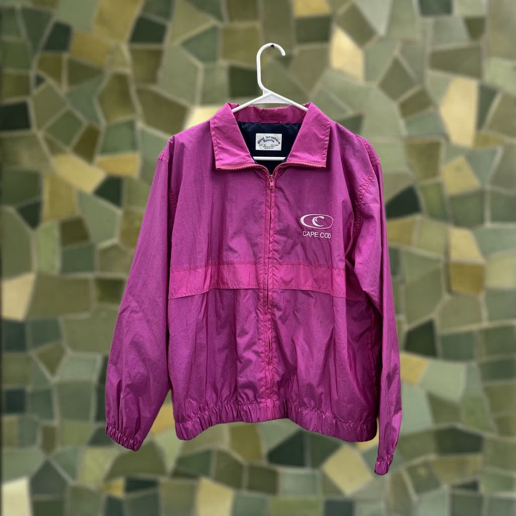 Pinko Wind Breakers Sports Womens Windbreaker Zip Up Pink XS? (Original Size M) VTG Size M / US 6-8 / IT 42-44 - 1 Thumbnail