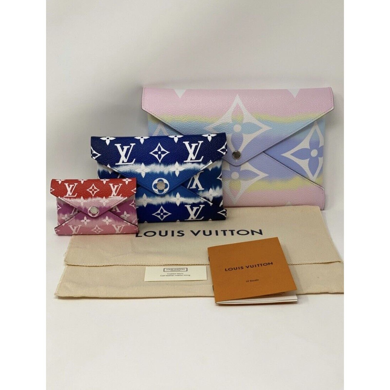 Louis Vuitton NEW Louis Vuitton Pochette Set Kirigami Escale Giant Mono Size ONE SIZE - 5 Thumbnail