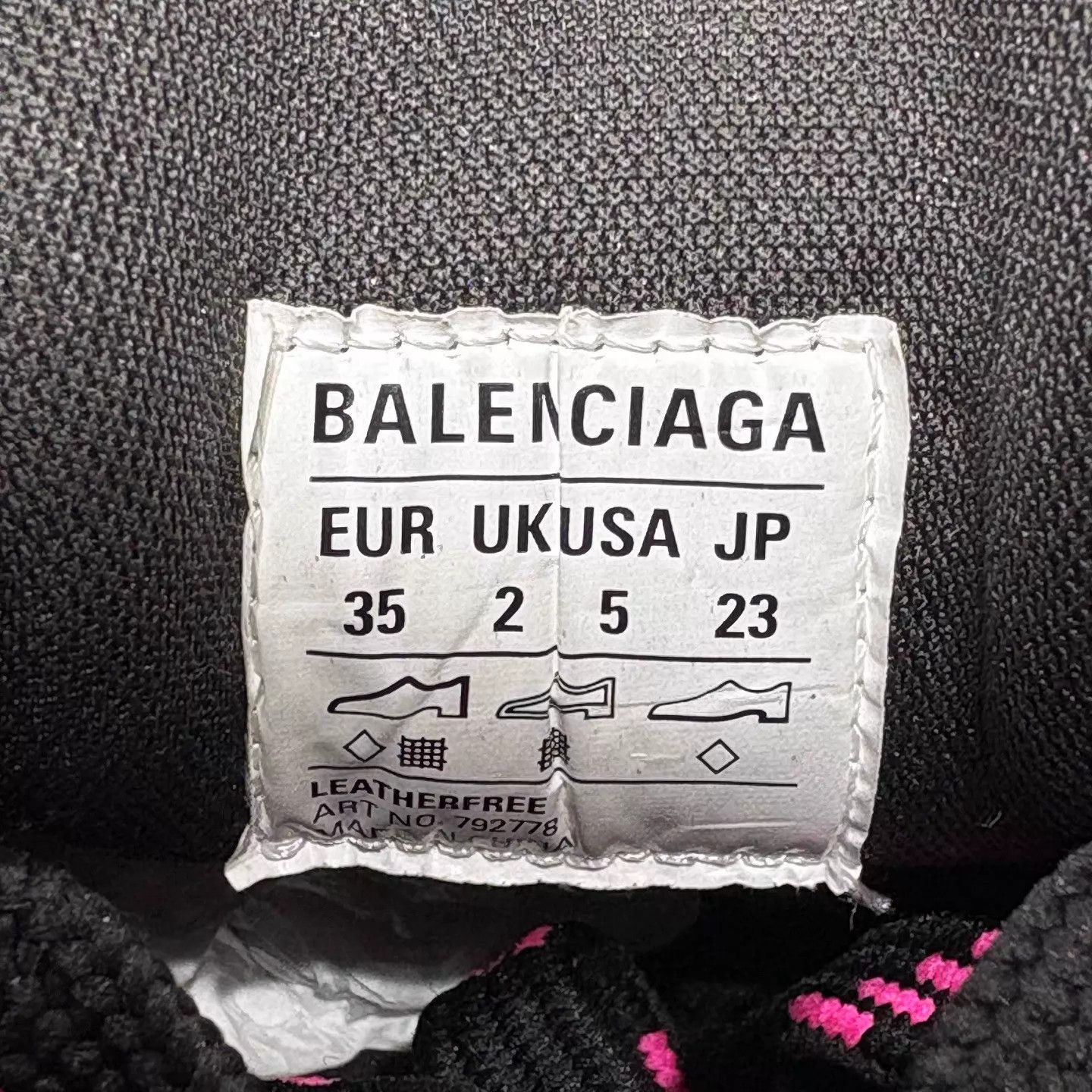 Balenciaga Balenciaga 10XL Black & Pink Dad Sneakers 35 Size US 5 / IT 35 - 8 Thumbnail