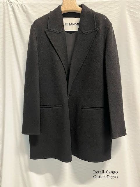 Jil Sander o1loc1c1124 Plain Tailored Jacket in Grey Size US M / EU 48-50 / 2 - 1 Preview