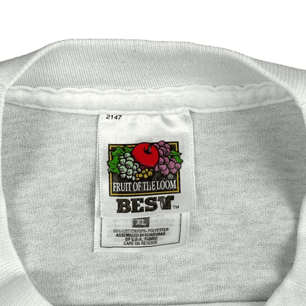 Fruit Of The Loom VINTAGE Food Pyramid Shirt Adult EXTRA LARGE White 90s Mens Size US XL / EU 56 / 4 - 3 Thumbnail