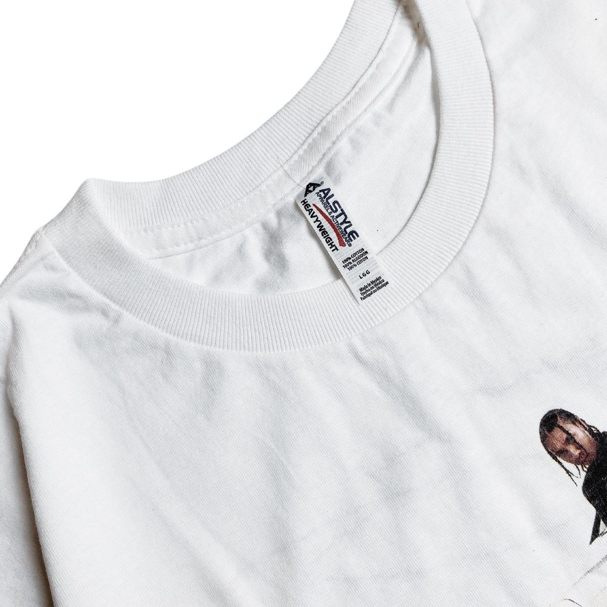 Band Tees Tyga - White Shirt Size US XL / EU 56 / 4 - 3 Thumbnail