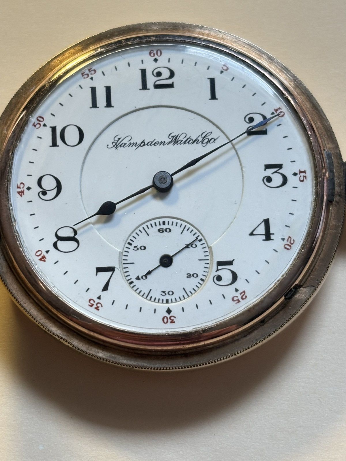 Other 15 Jewel Duber 20 Yr Gold Filled Case 1913 Pocket Watch 16s Size ONE SIZE - 2 Thumbnail