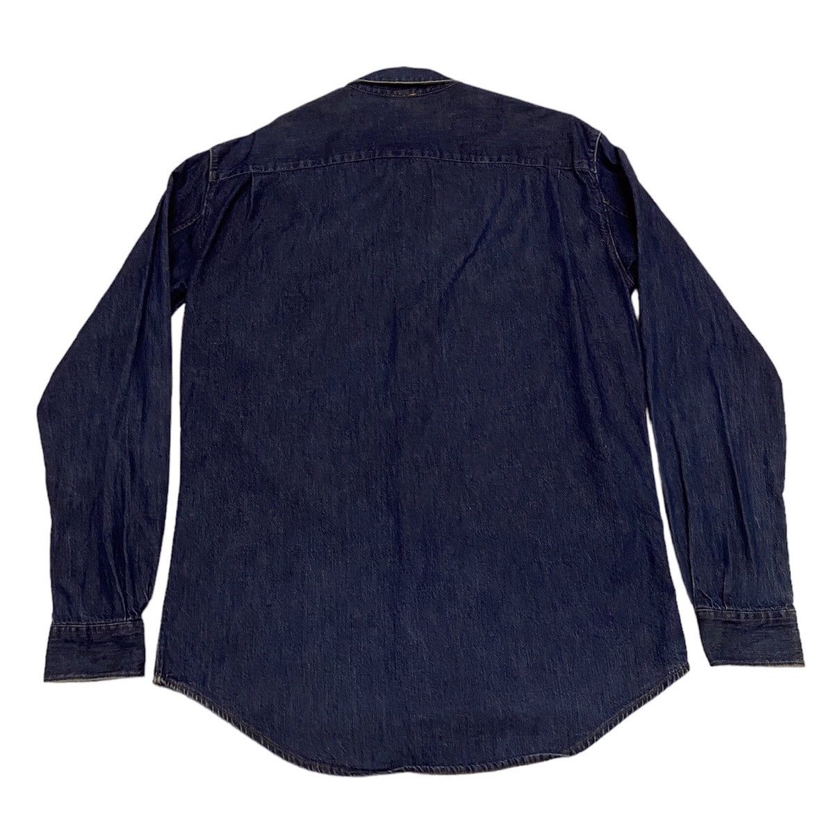 Helmut Lang Vtg SS1997 Helmut Lang Prototype Denim Shirt Size US M / EU 48-50 / 2 - 2 Thumbnail