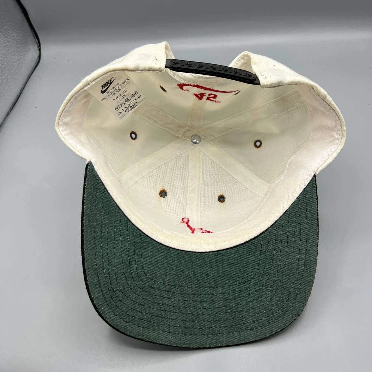 Nike Vintage Air Jordan 45 Hat Men G Dragon Nike Snap Back Cap Size ONE SIZE - 3 Thumbnail