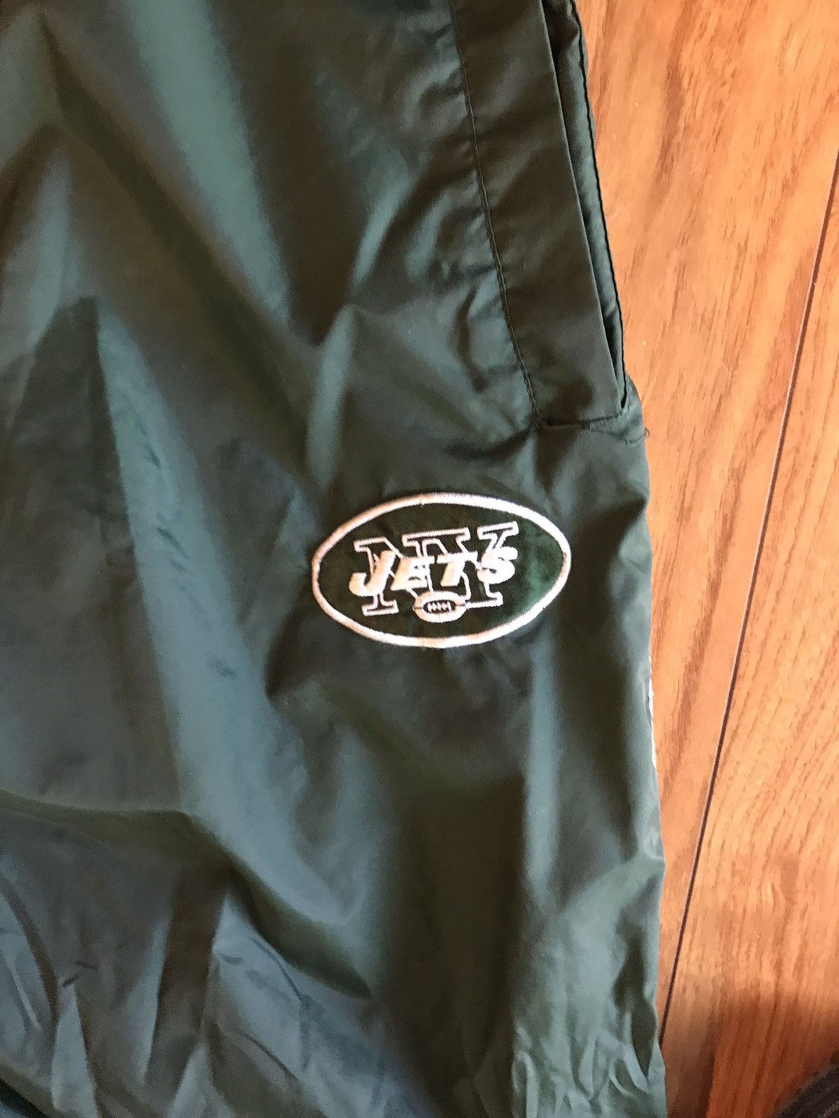 NFL Vintage Y2K NFL New York Jets Track Pants Baggy Size US 32 / EU 48 - 2 Thumbnail