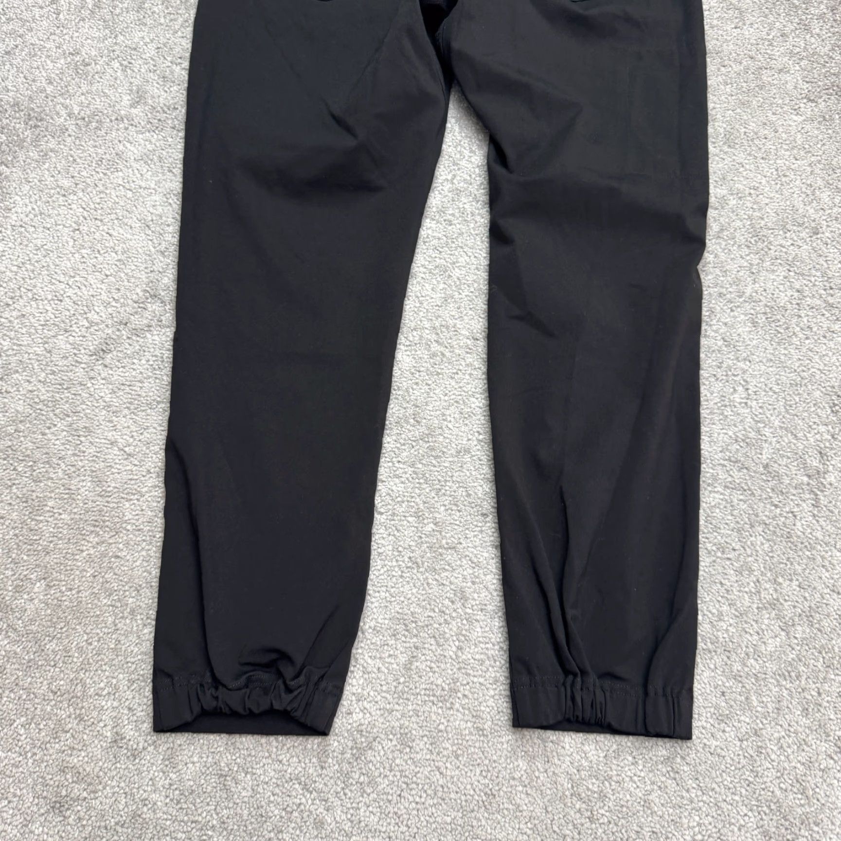 Vintage BYLT Basic Everyday Jogger Pants Mens 36 Black Pockets Stretch Tapered Regular Size US 36 / EU 52 - 3 Thumbnail