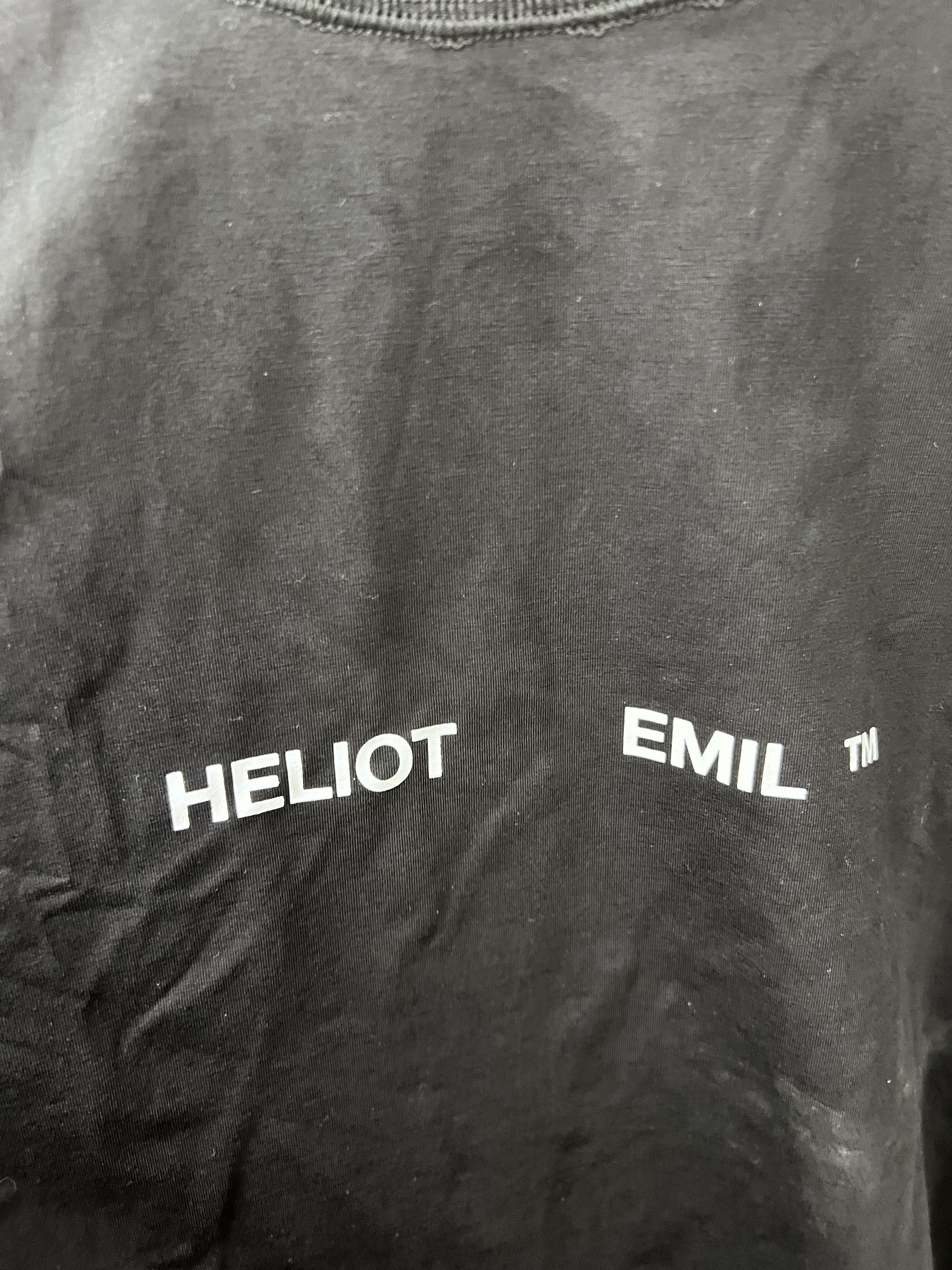 Heliot Emil LOGO LONGSLEEVE Size US M / EU 48-50 / 2 - 3 Thumbnail