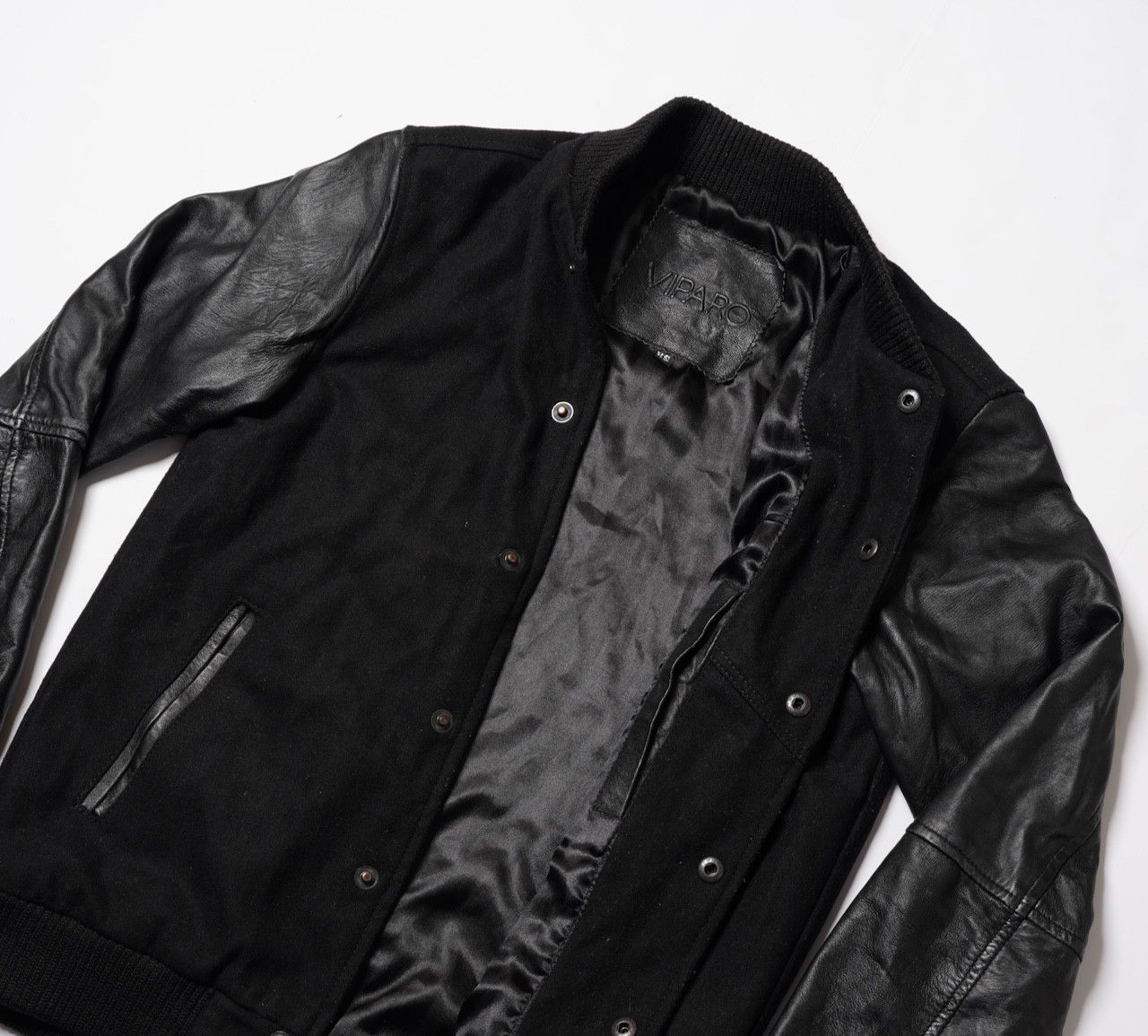 Other Leather Sleeve Varsity Jacket Size US XS / EU 42 / 0 - 2 Thumbnail