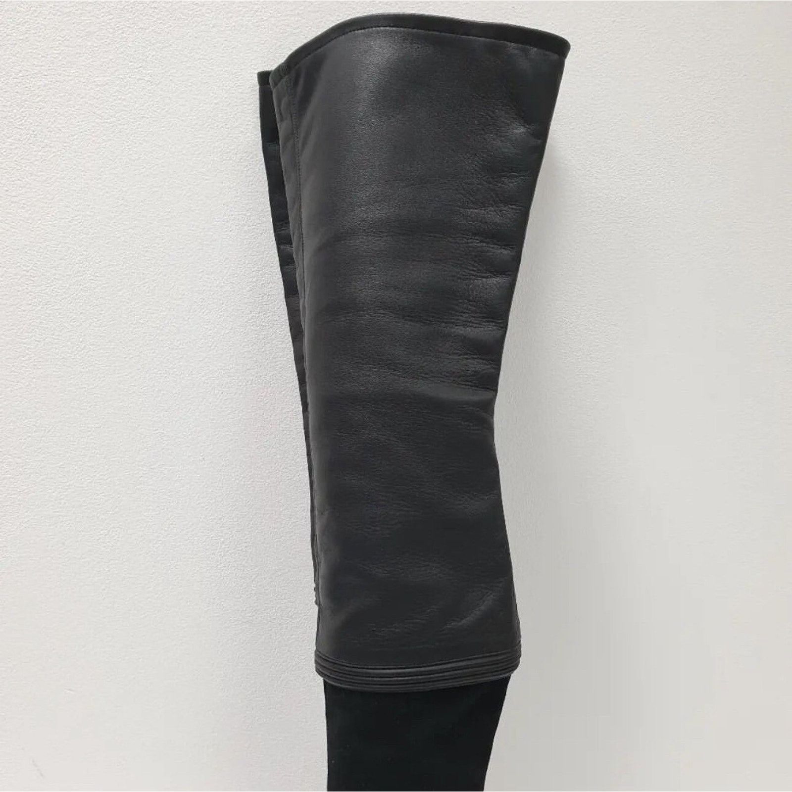 Chanel Chanel Black Suede Leather Over Knee Boots Sz. 39 Size US 9 / IT 39 - 3 Thumbnail