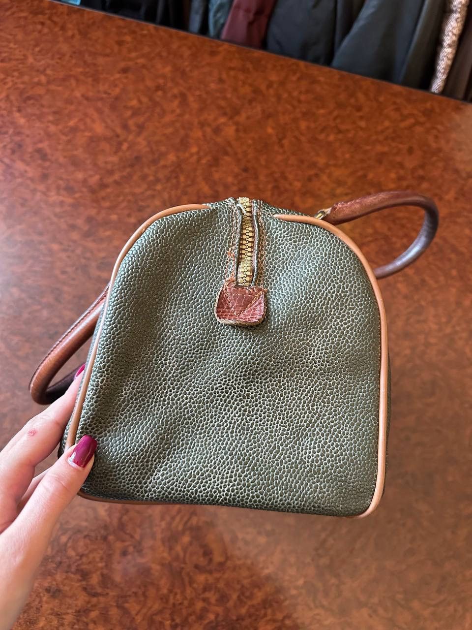 Handmade × Vintage Terrida Tangaroa Briefcase Carrier Leather bag riri 90s Size ONE SIZE - 5 Thumbnail