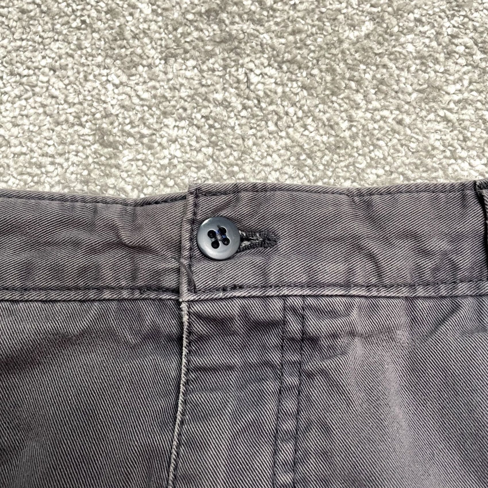 Cremieux Cremieux Chino Shorts Mens 34 Dark Gray Flat Front Casual Preppy Cotton Size US 34 / EU 50 - 4 Thumbnail