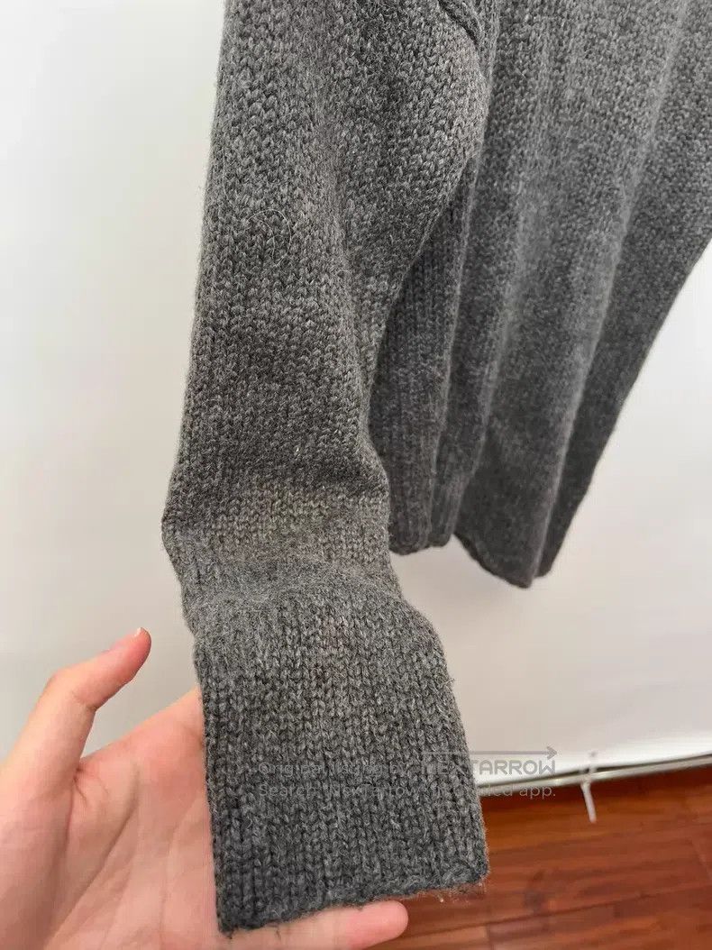 Helmut Lang Helmut Lang Alpaca Wool Blend Slant Hem Knit Sweater Size M / US 6-8 / IT 42-44 - 4 Thumbnail