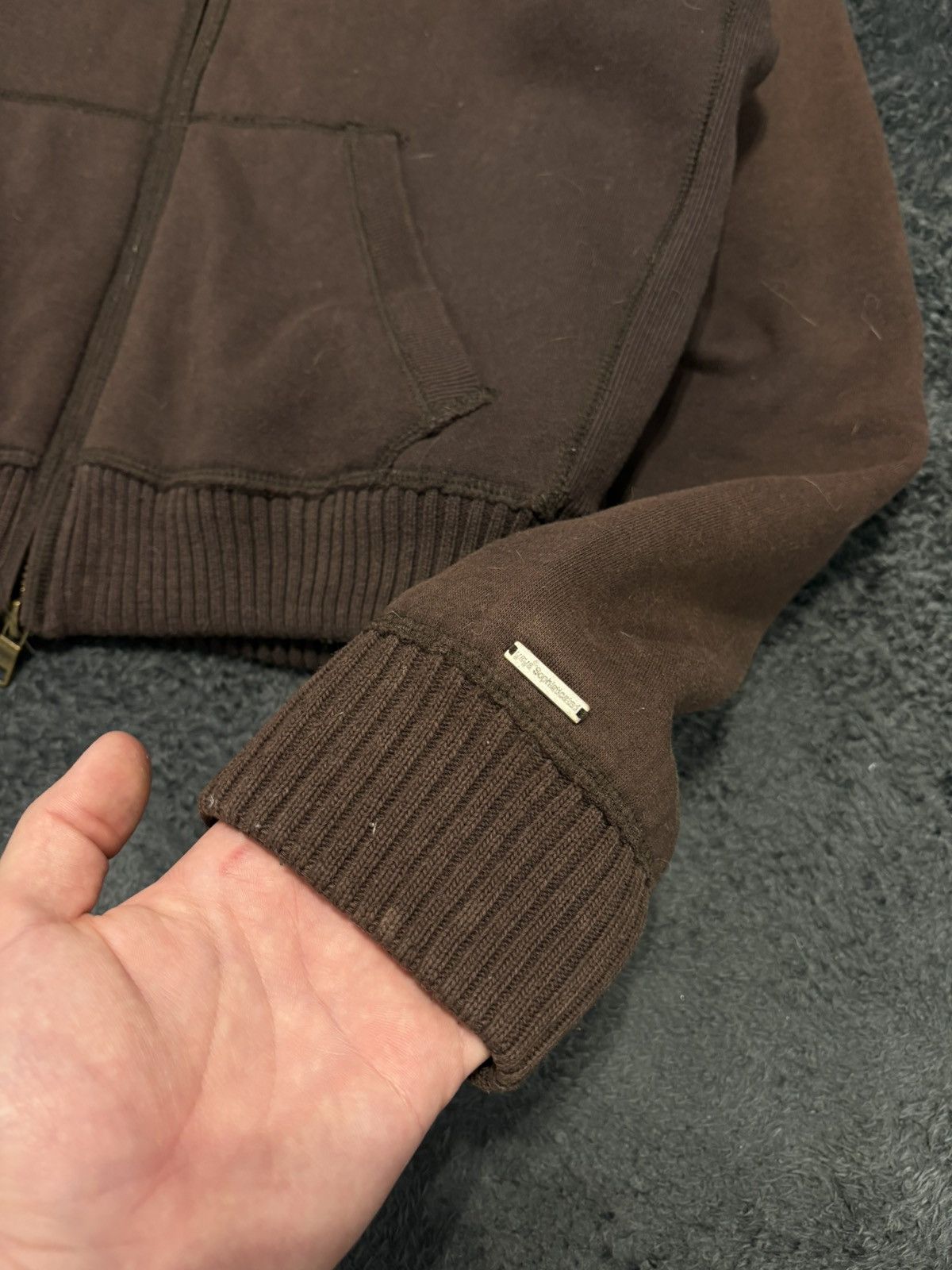 Abercrombie & Fitch Vintage Abercrombie Style Full Fur Y2K Hoodie Size US S / EU 44-46 / 1 - 3 Thumbnail