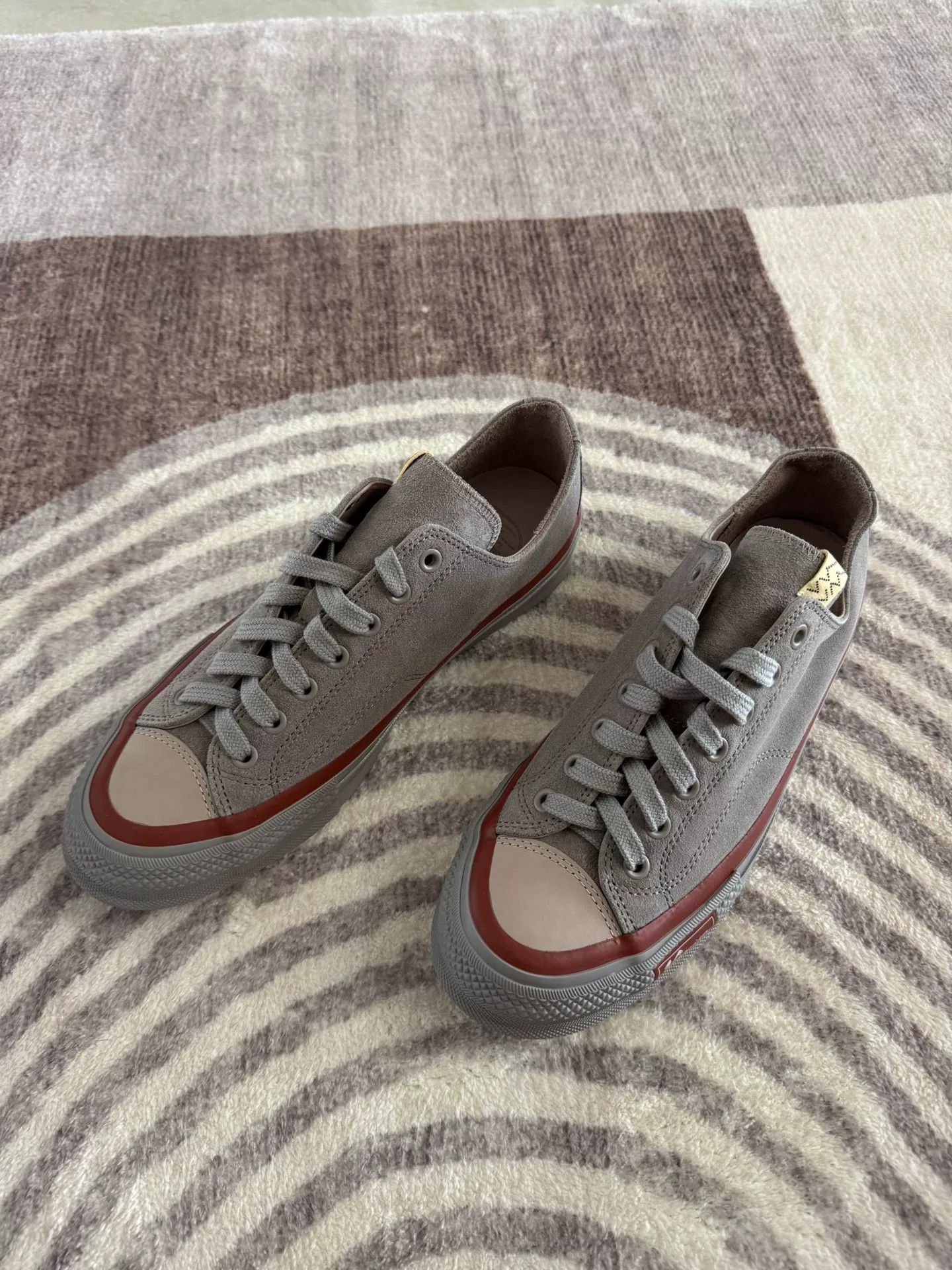 Visvim visvim skagway lo suede canvas shoes Size US 10 / EU 43 - 1 Thumbnail