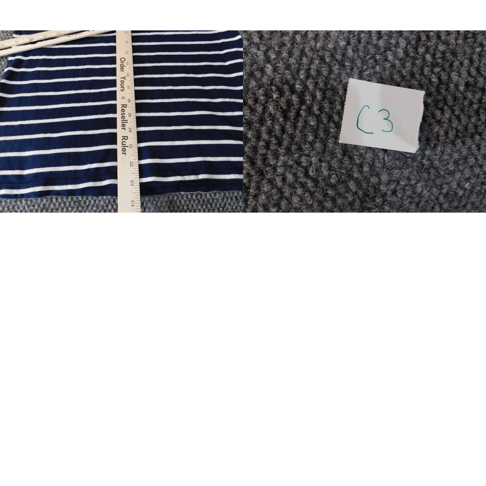 Vintage Chicos Shirt Women Blouse Short Sleeve Blue Striped Button Up Collared Stretch Cotton Classic Size XS / US 0-2 / IT 36-38 - 8 Thumbnail