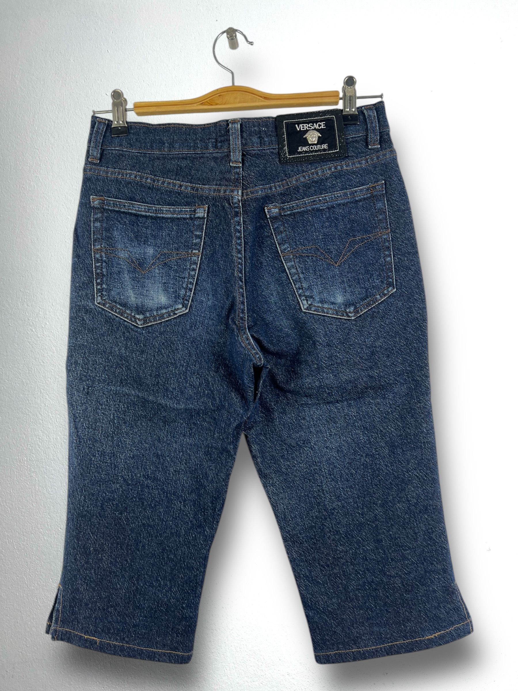 VERSACE Jeans Couture Capri Denim GTMPT979