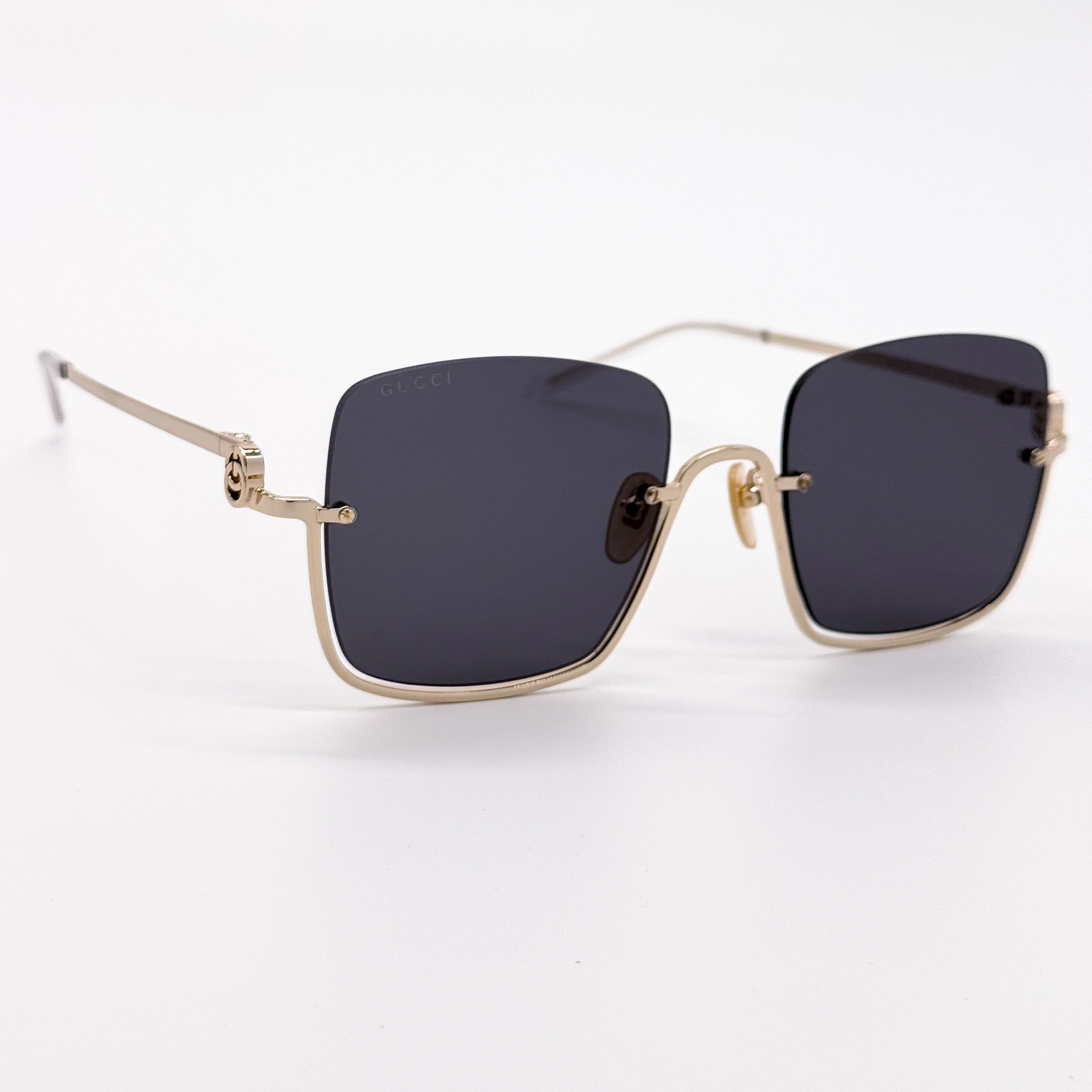 Gucci NEW GUCCI GG1279S 001 GOLD/GREY WOMEN SUNGLASSES GUCCI Size ONE SIZE - 4 Thumbnail