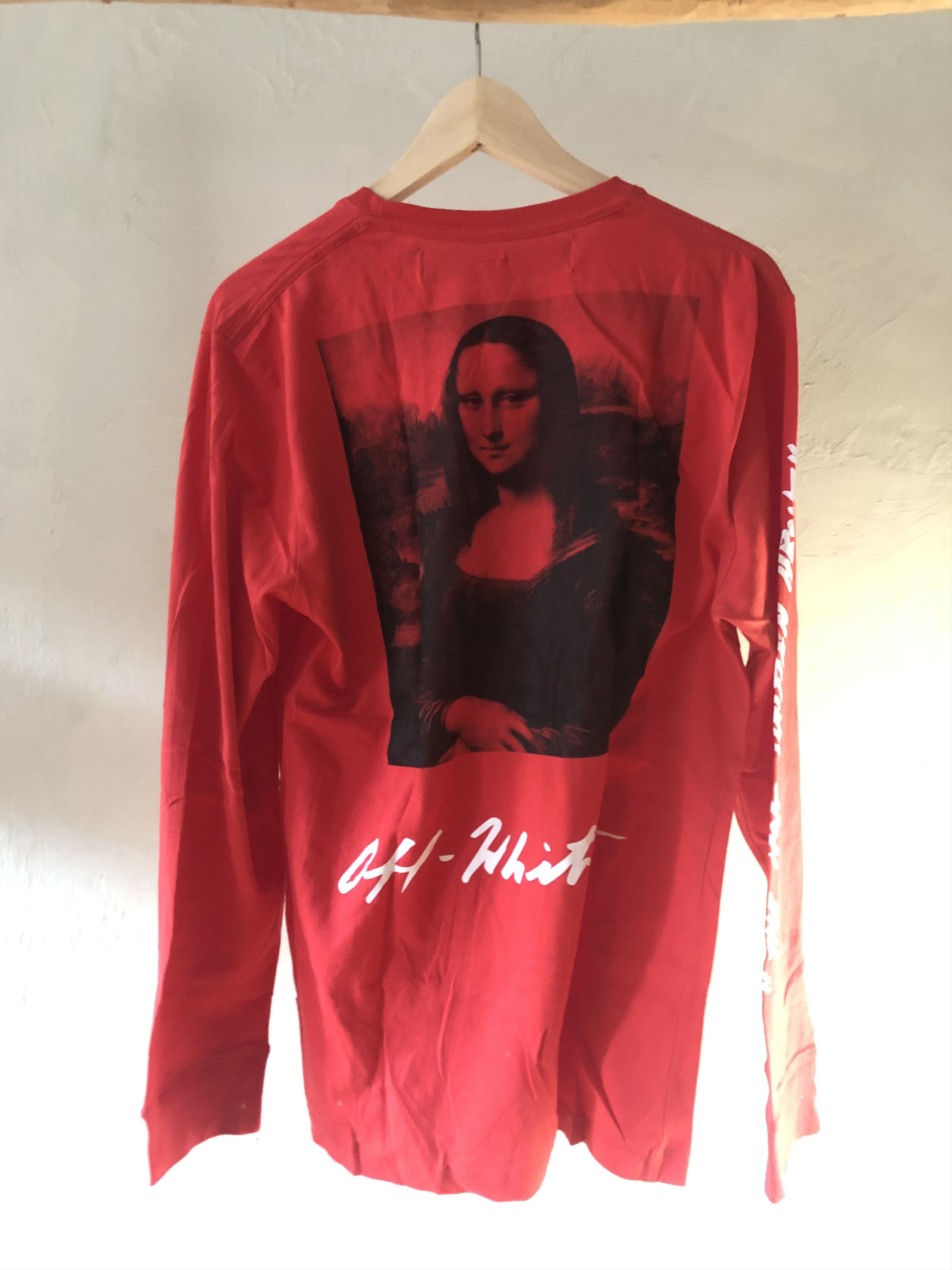 Off-White Off-white, Mona Lisa long-sleeve t-shirt, M Size US M / EU 48-50 / 2 - 4 Thumbnail