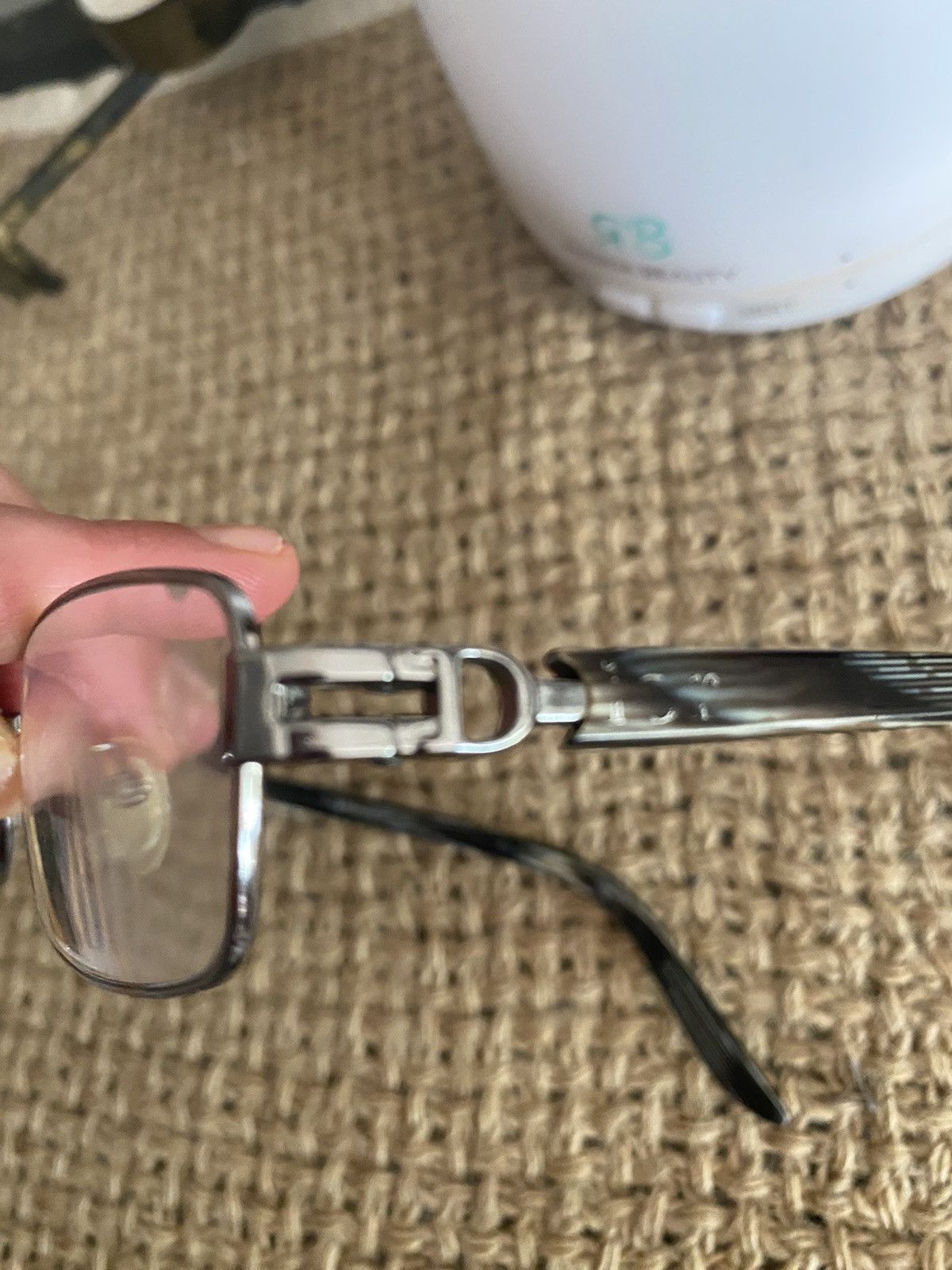 Dior CHRISTIAN DIOR EYEGLASSES CD 3680 HXA ITALY WITH CASE Size ONE SIZE - 15 Thumbnail