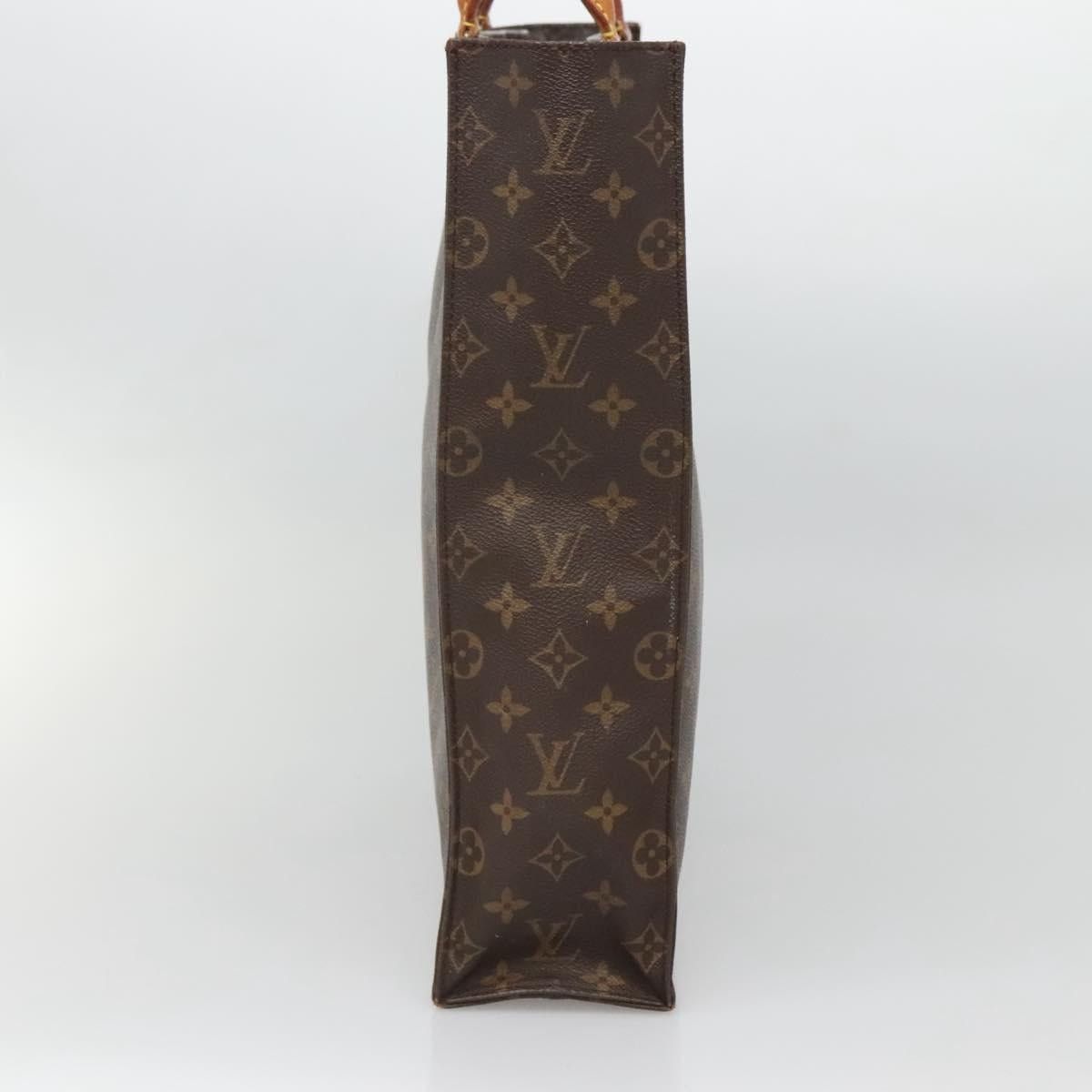 Louis Vuitton LOUIS VUITTON Monogram Sac Plat Hand Bag M51140 Size ONE SIZE - 4 Thumbnail
