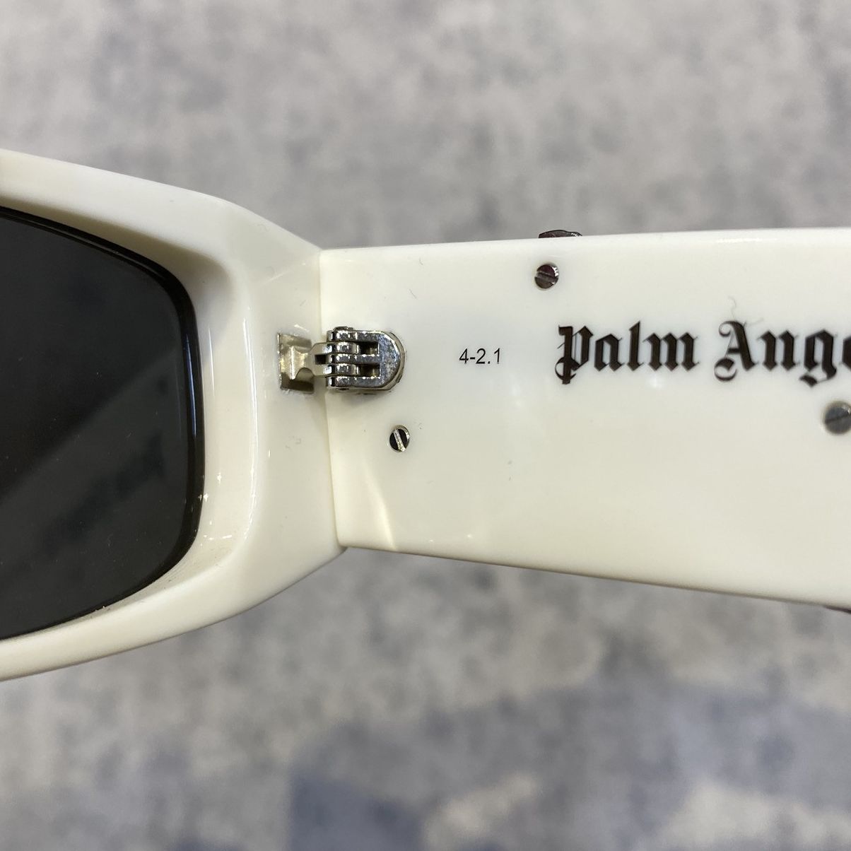 Palm Angels PALM ANGELS PERI007S22PLA0010172 Sunglasses WHITE Size ONE SIZE - 5 Thumbnail
