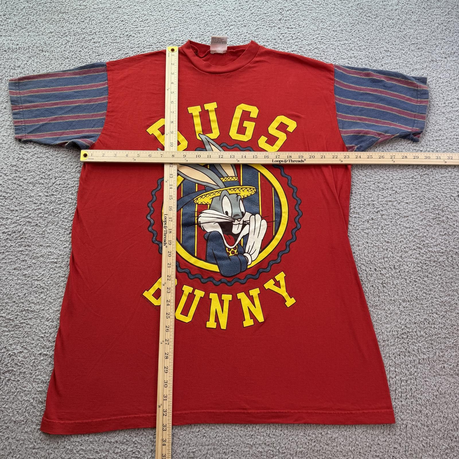 Other Vintage 1985 Bugs Bunny Looney Tunes Warner Bros T Shirt 80s Size US XL / EU 56 / 4 - 3 Thumbnail
