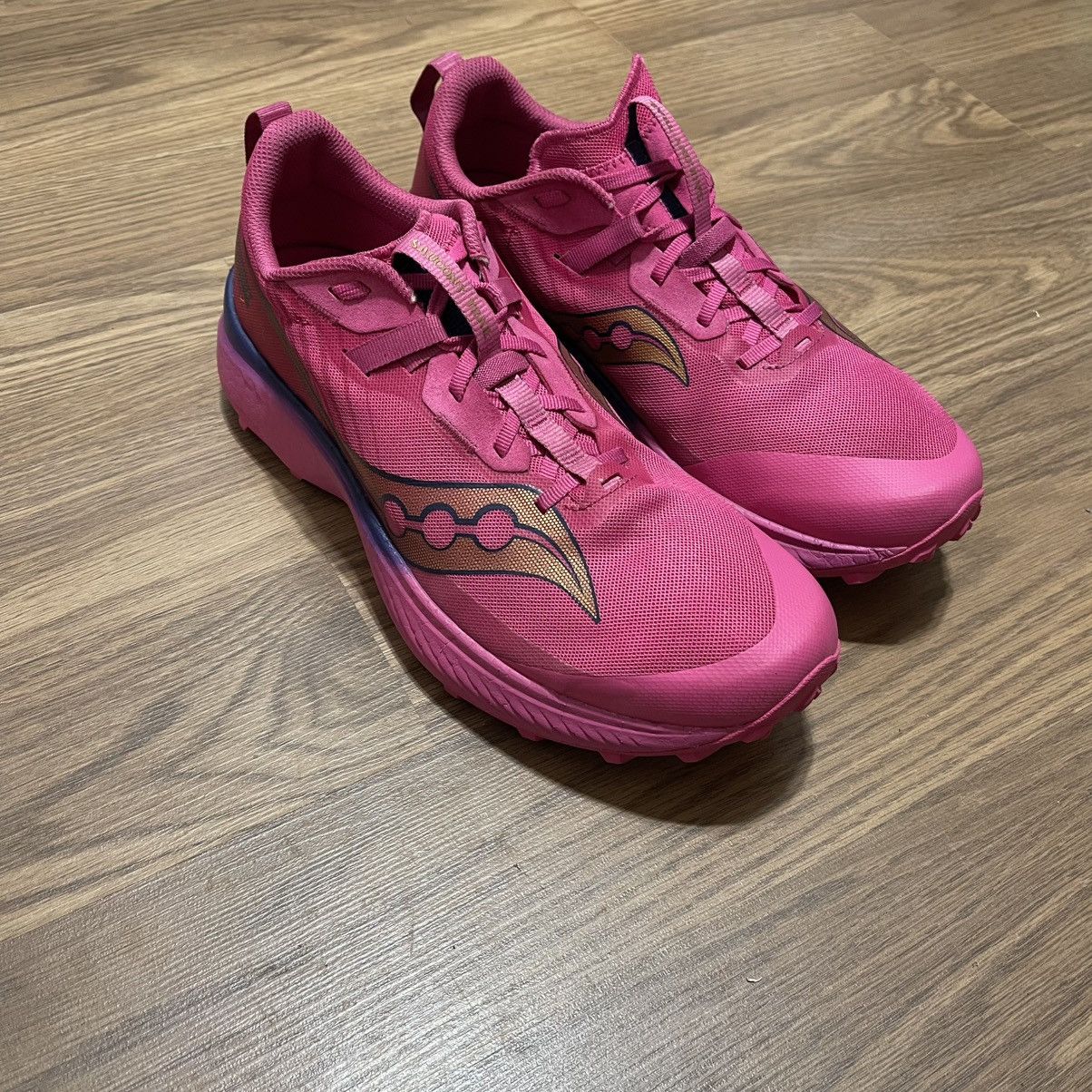 Saucony Saucony Endorphin Edge Trail Prospect Quartz Rose Size US 11.5 / EU 44-45 - 4 Thumbnail