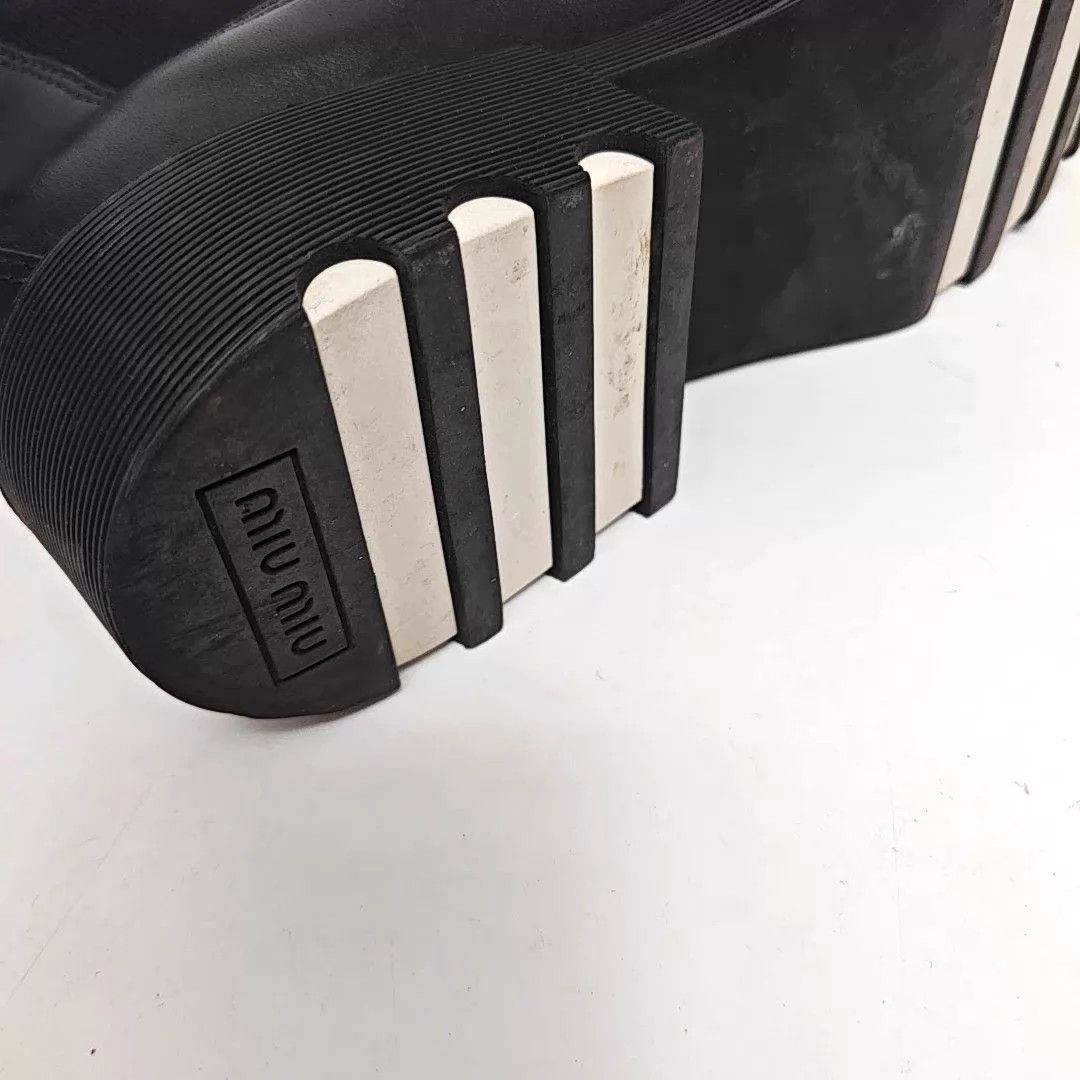 Miu Miu MIUMIU tall boots 38 Size US 7.5 / IT 37.5 - 5 Thumbnail