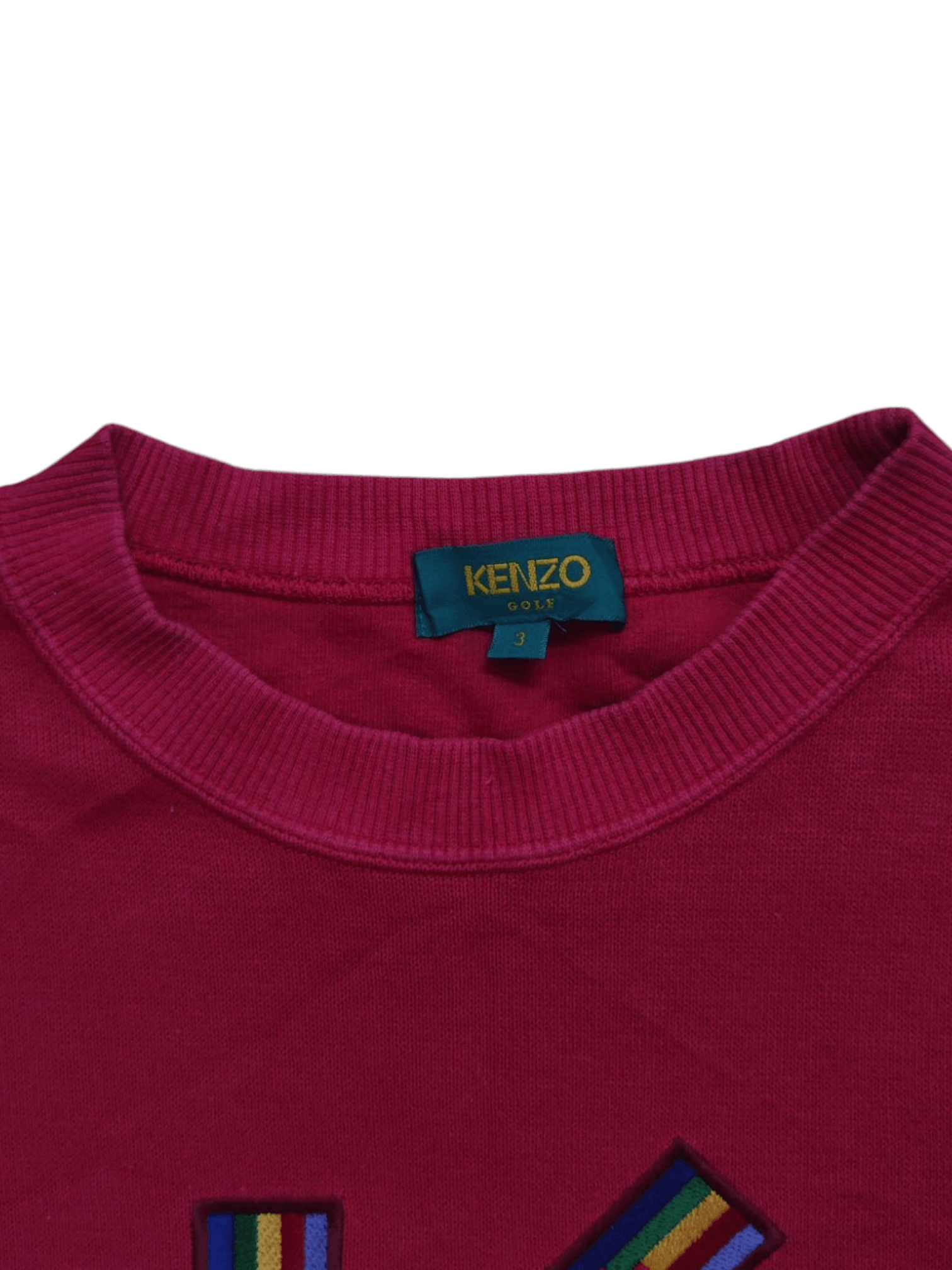 Kenzo Kenzo Golf Embroidered Sweats Size US L / EU 52-54 / 3 - 3 Thumbnail