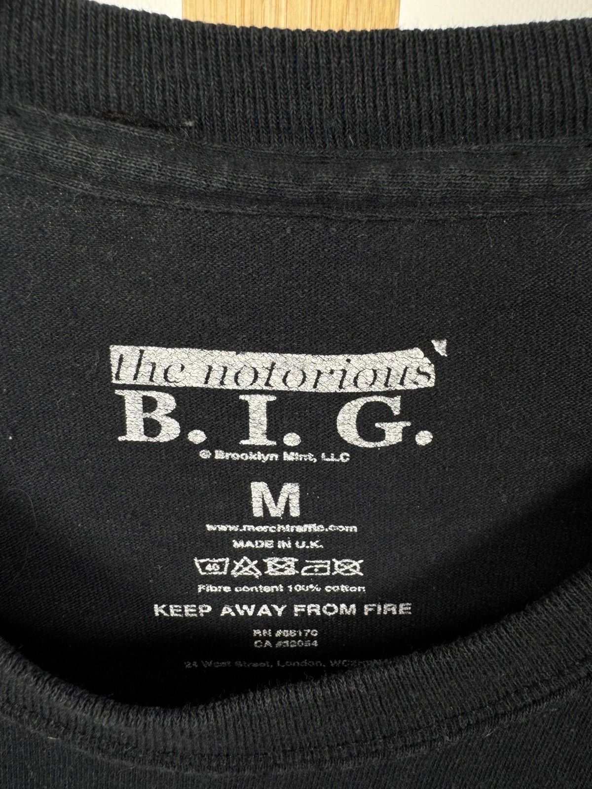 Band Tees × Rap Tees × Vintage The Notorious BIG Biggie thugs vintage t-shirt M Size US M / EU 48-50 / 2 - 6 Thumbnail