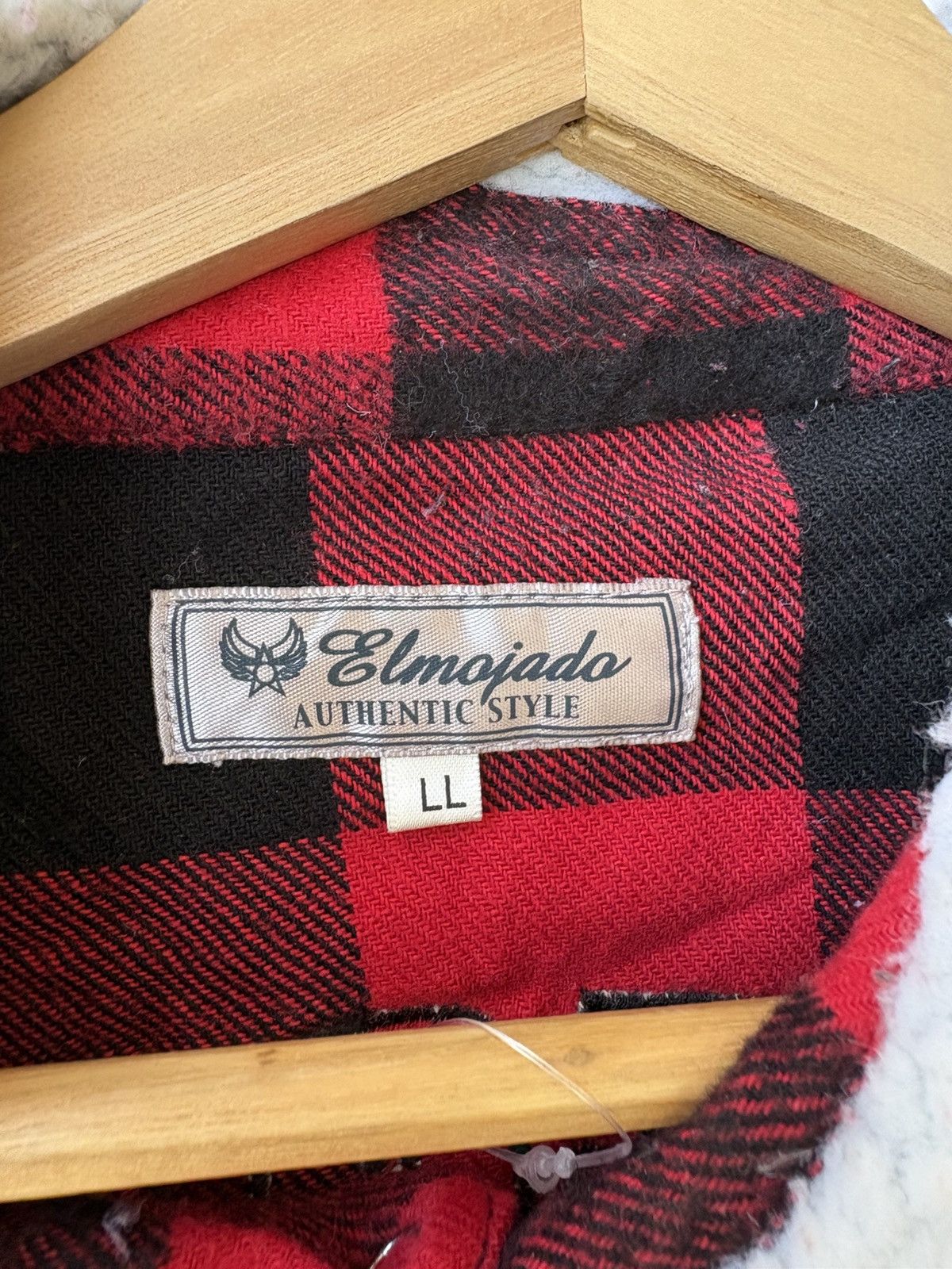 Japanese Brand Christmas Theme Sherpa Paneled Tartan Patches California USA Size US M / EU 48-50 / 2 - 7 Thumbnail