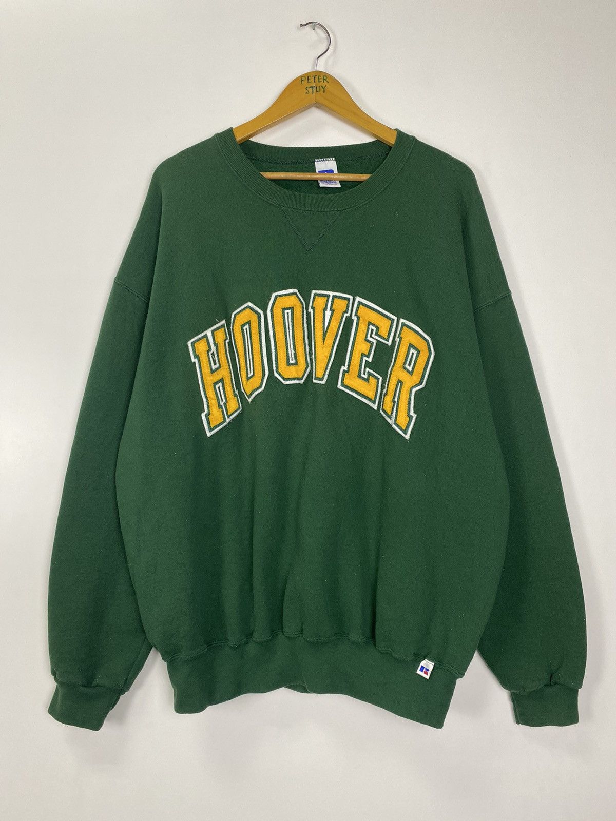 Russell Athletic × Vintage Vintage 90s Hoover Sweatshirt Size US XXL / EU 58 / 5 - 2 Thumbnail