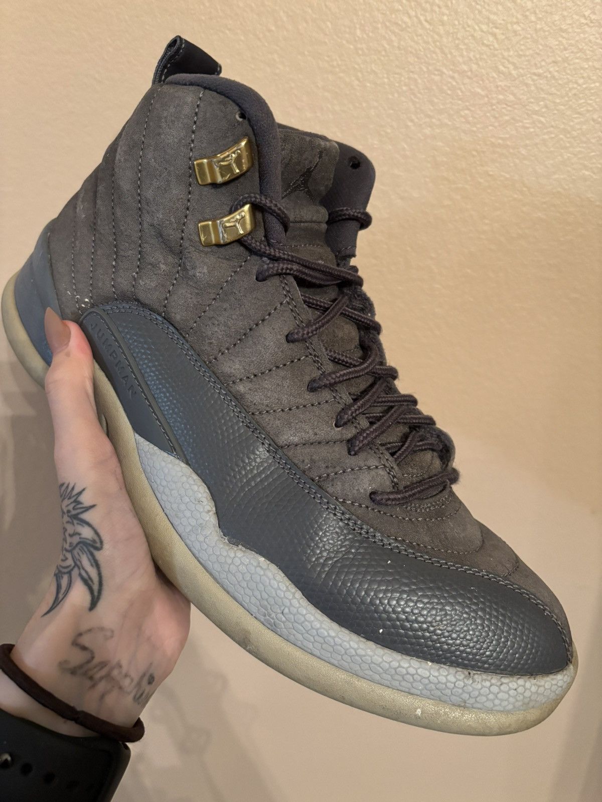 Jordan Brand Air Jordan 12 Retro 'Dark Grey' Size US 9 / EU 42 - 2 Thumbnail