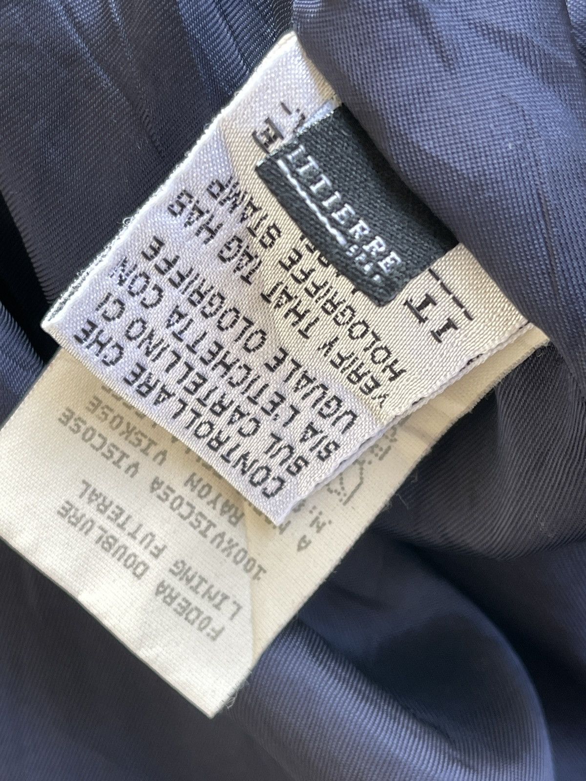 Versus Versace Versus Versace Wool Navy Trench Coat Size S / US 4 / IT 40 - 11 Thumbnail