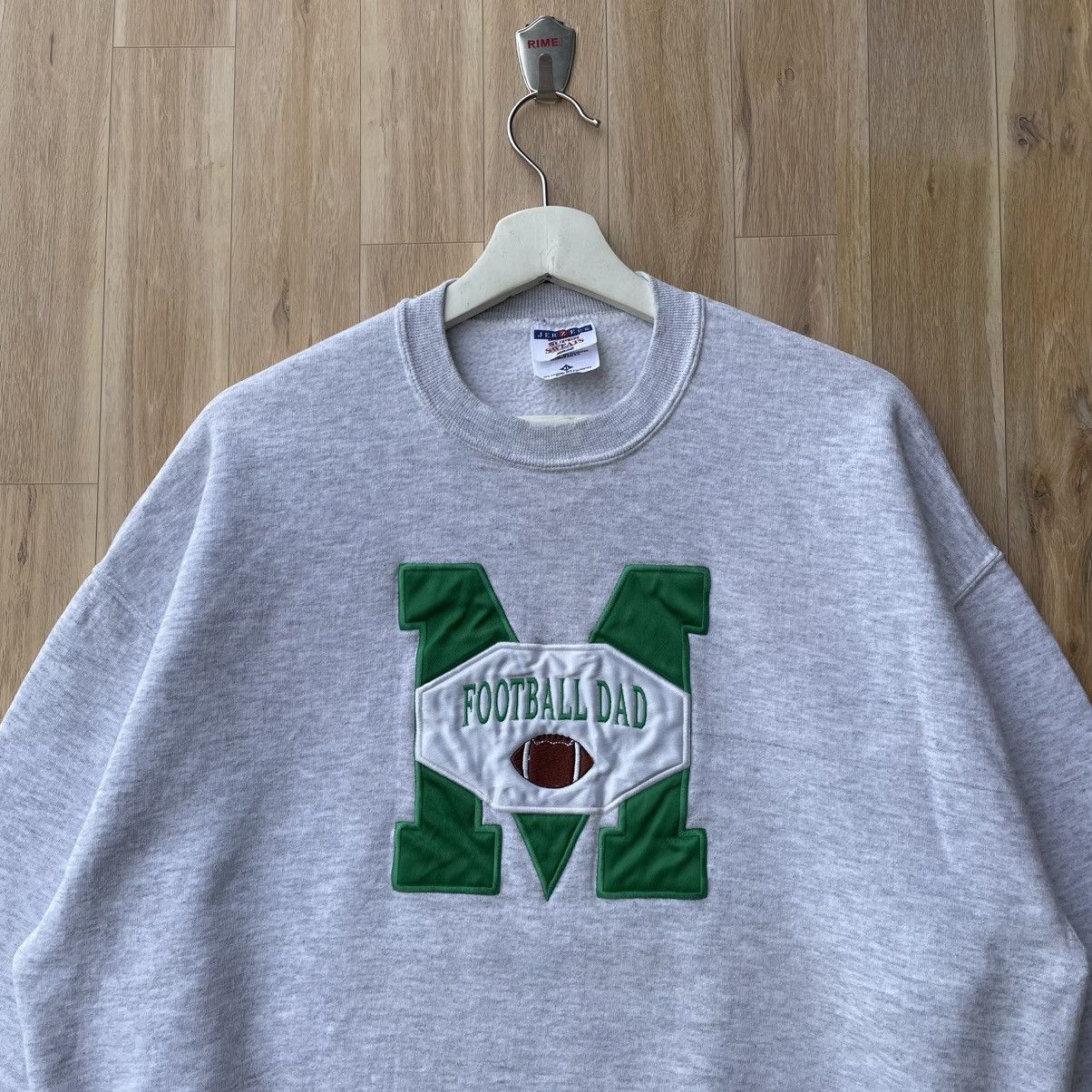 Vintage Vintage Football Dad Team Pullover Sweatshirt Size US XL / EU 56 / 4 - 3 Thumbnail