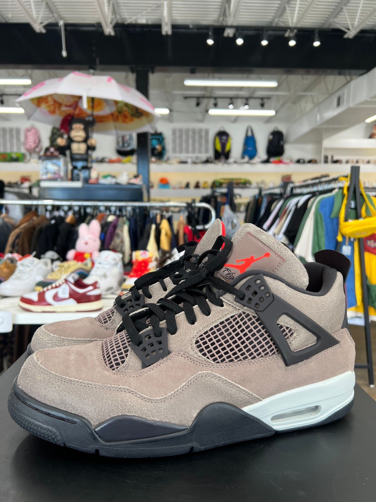 Pre-owned Jordan Brand Air Jordan 4 Taupe Haze Sz. 13 (2021) Shoes In Brown