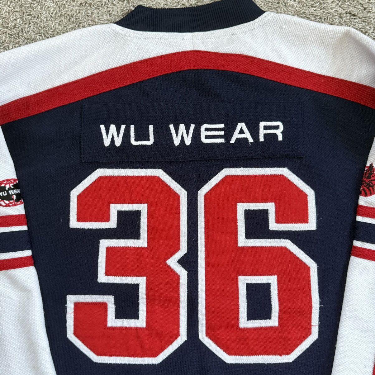 Wu-Tang Clan 🔴Wu-Wear Jersey Size XL Hockey Wu-Tang Clan 36 Rare Raekwon Size US XL / EU 56 / 4 - 4 Thumbnail