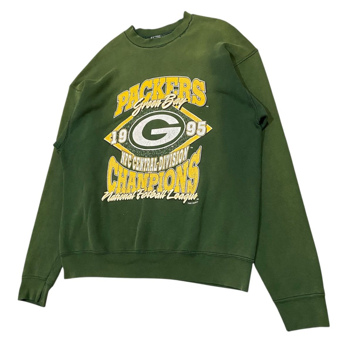 NFL Vintage 1995 Green Bay Packers Crewneck Sweatshirt Size US XL / EU 56 / 4 - 2 Thumbnail
