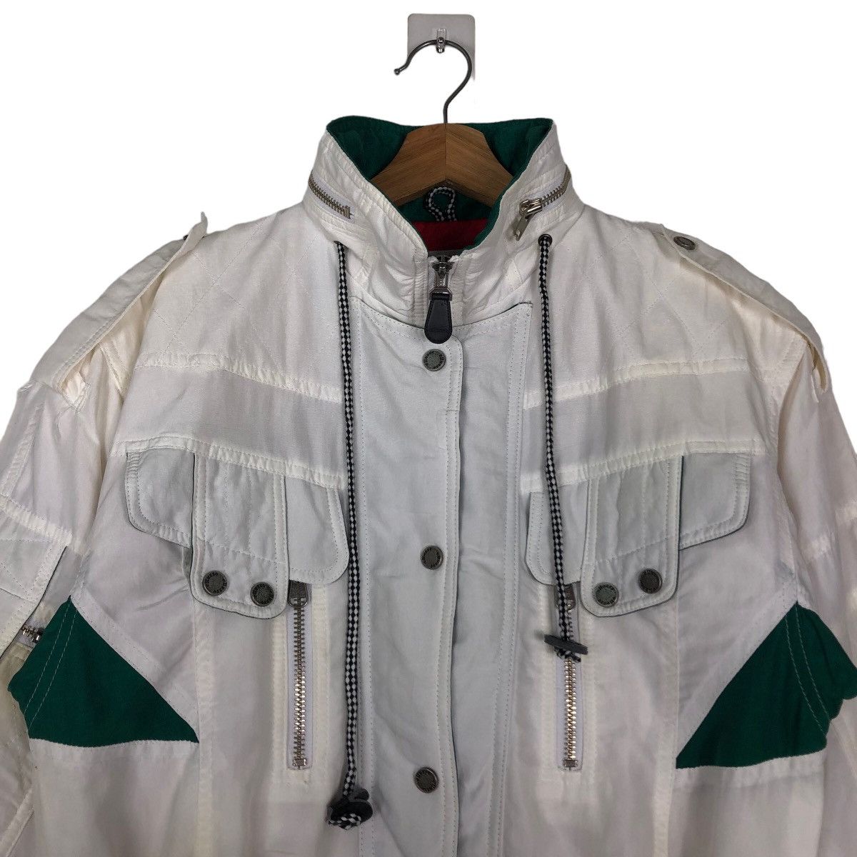 Japanese Brand 🔥Vintage Bomber Jacket Ski Wear Ellesse By Goldwin Japan Size US M / EU 48-50 / 2 - 5 Thumbnail