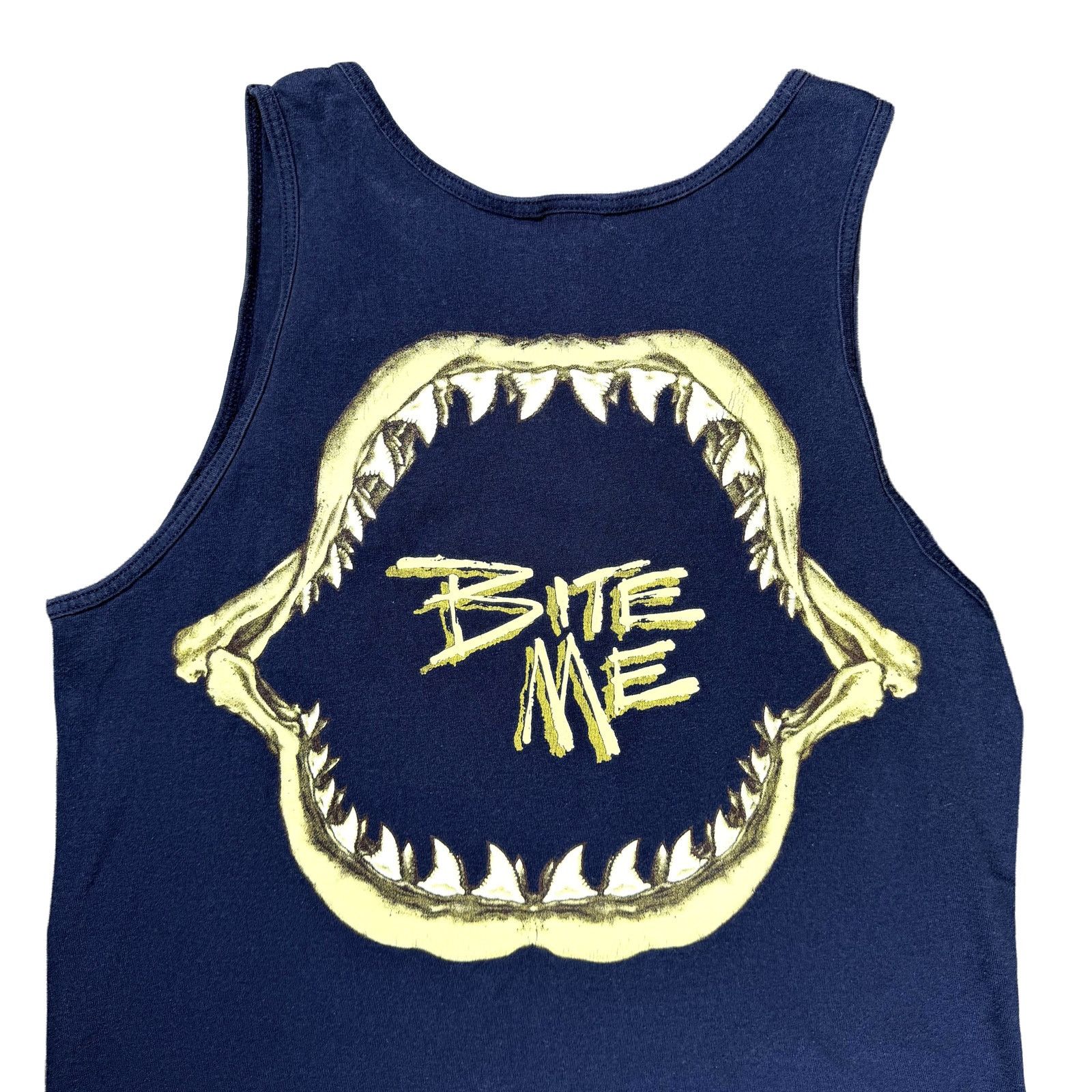 Gildan Vintage Gildan Catalina Island Bite Me Tank Top M Size US M / EU 48-50 / 2 - 2 Thumbnail