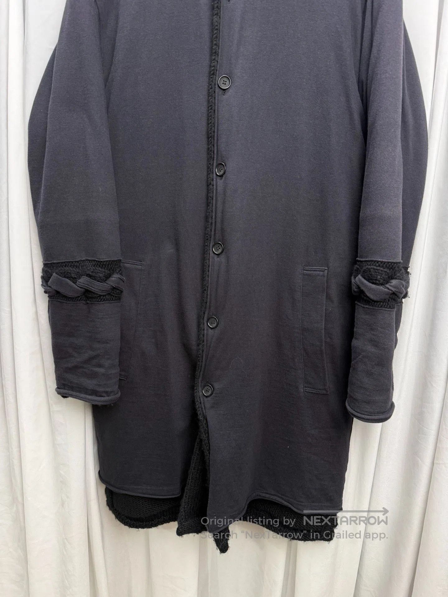Yohji Yamamoto Yohji Yamamoto Pour Homme Wool Strap Coat. Size US L / EU 52-54 / 3 - 3 Thumbnail