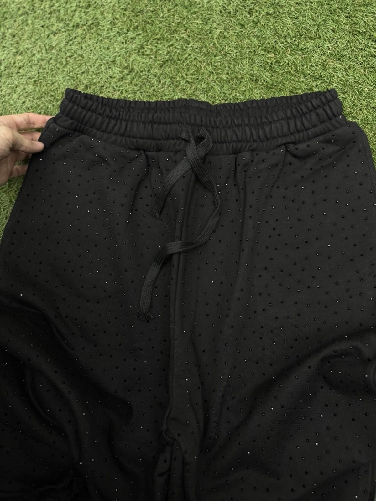 Saint Vanity Size L - Saint Vanity Black Rhinestone Sweatpants Authentic Size US 34 / EU 50 - 5 Thumbnail