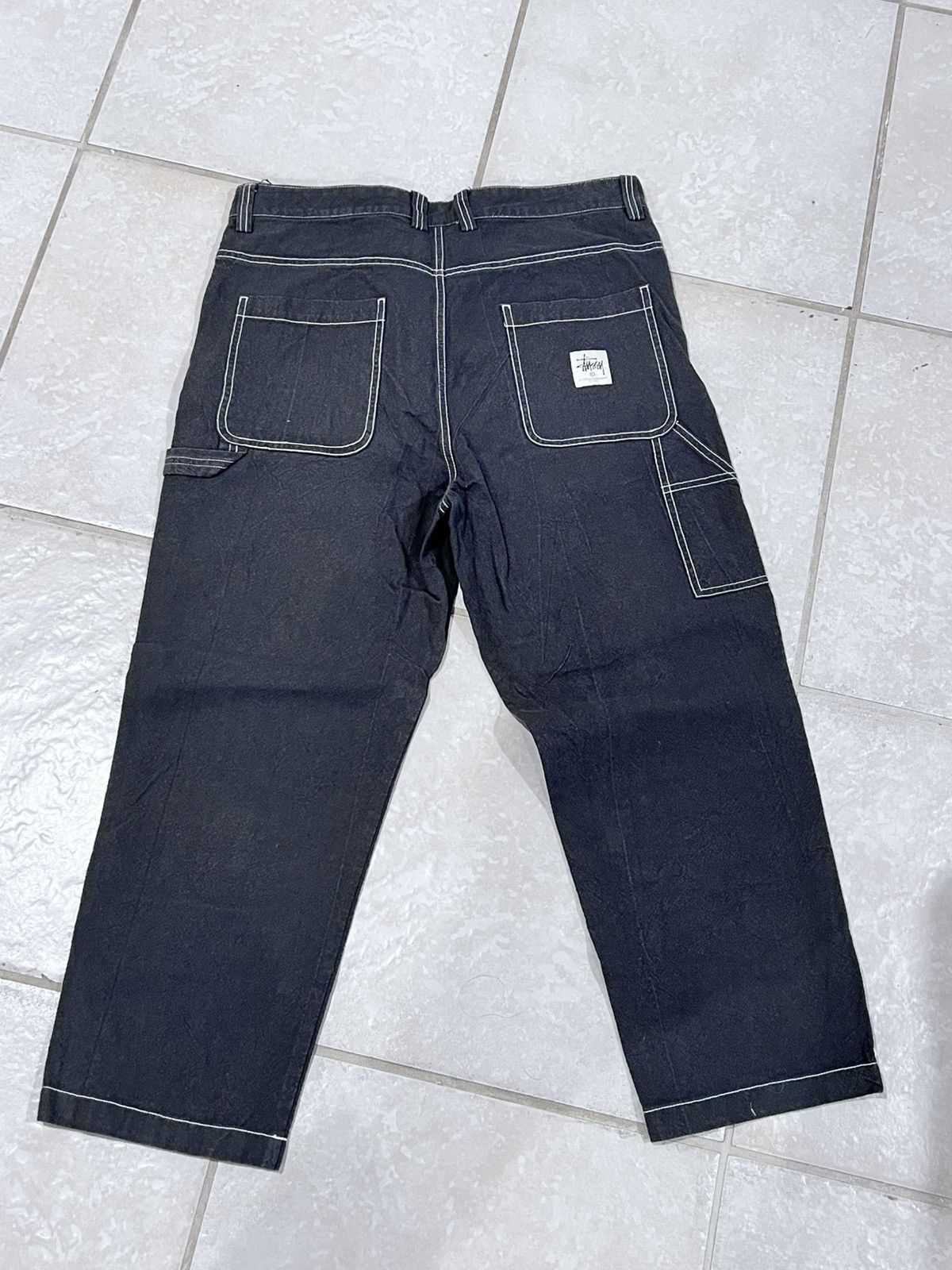 Stussy Stussy carpenter pants charcoal grey Size US 32 / EU 48 - 3 Thumbnail
