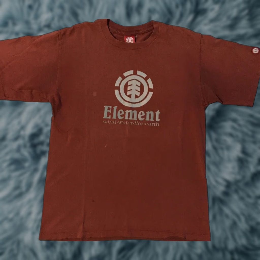 Thrasher VINTAGE Element Skateboards Faded Distress Shirt M Thrasher Shirt Men Brown 90s Grunge Skateboarding Fire Punk Rock Size US M / EU 48-50 / 2 - 1 Thumbnail