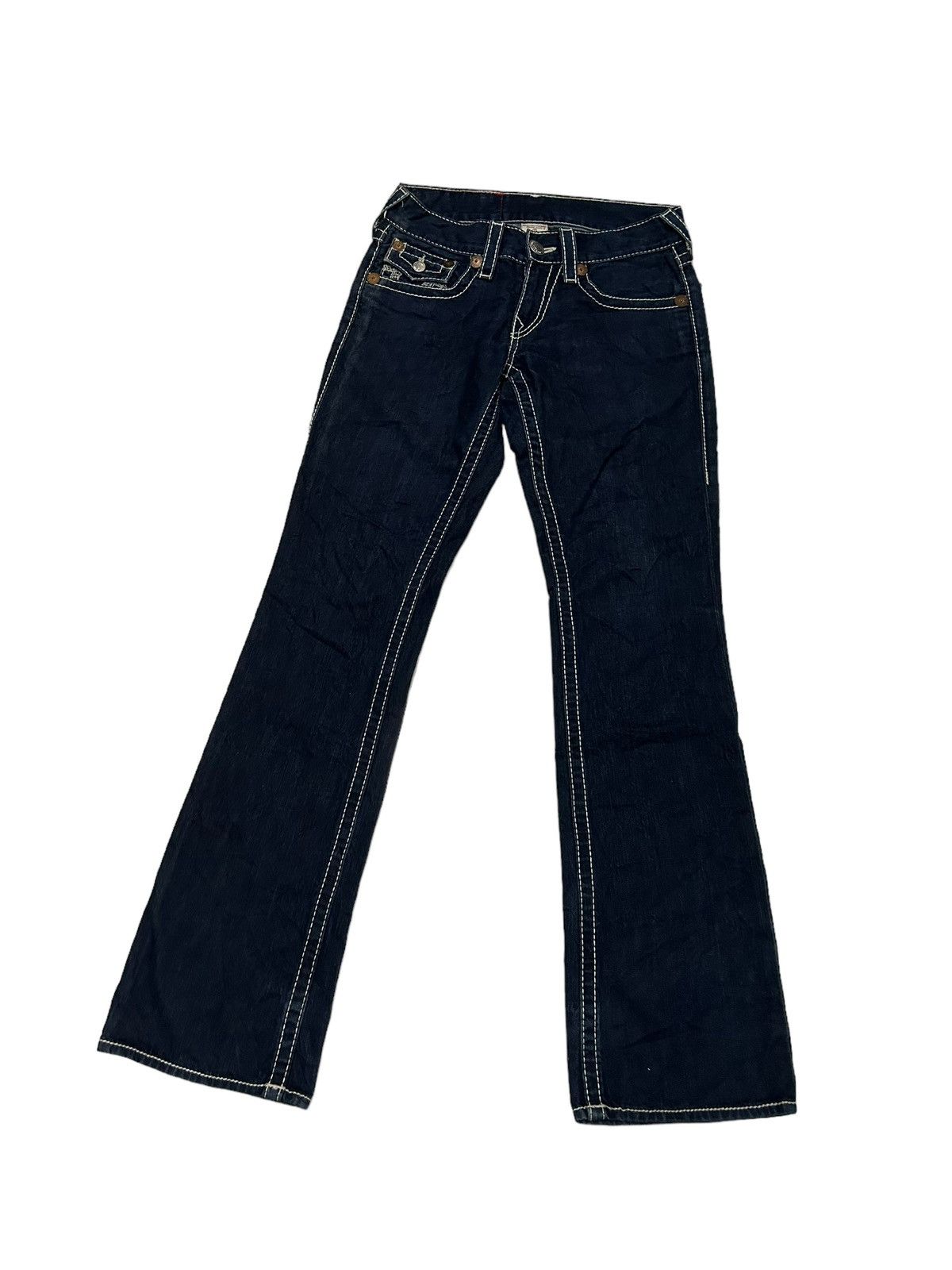 Japanese Brand × Kapital × True Religion Vtg TRUE RELIGION Flare denim Made In Usa Size US 30 / EU 46 - 3 Thumbnail