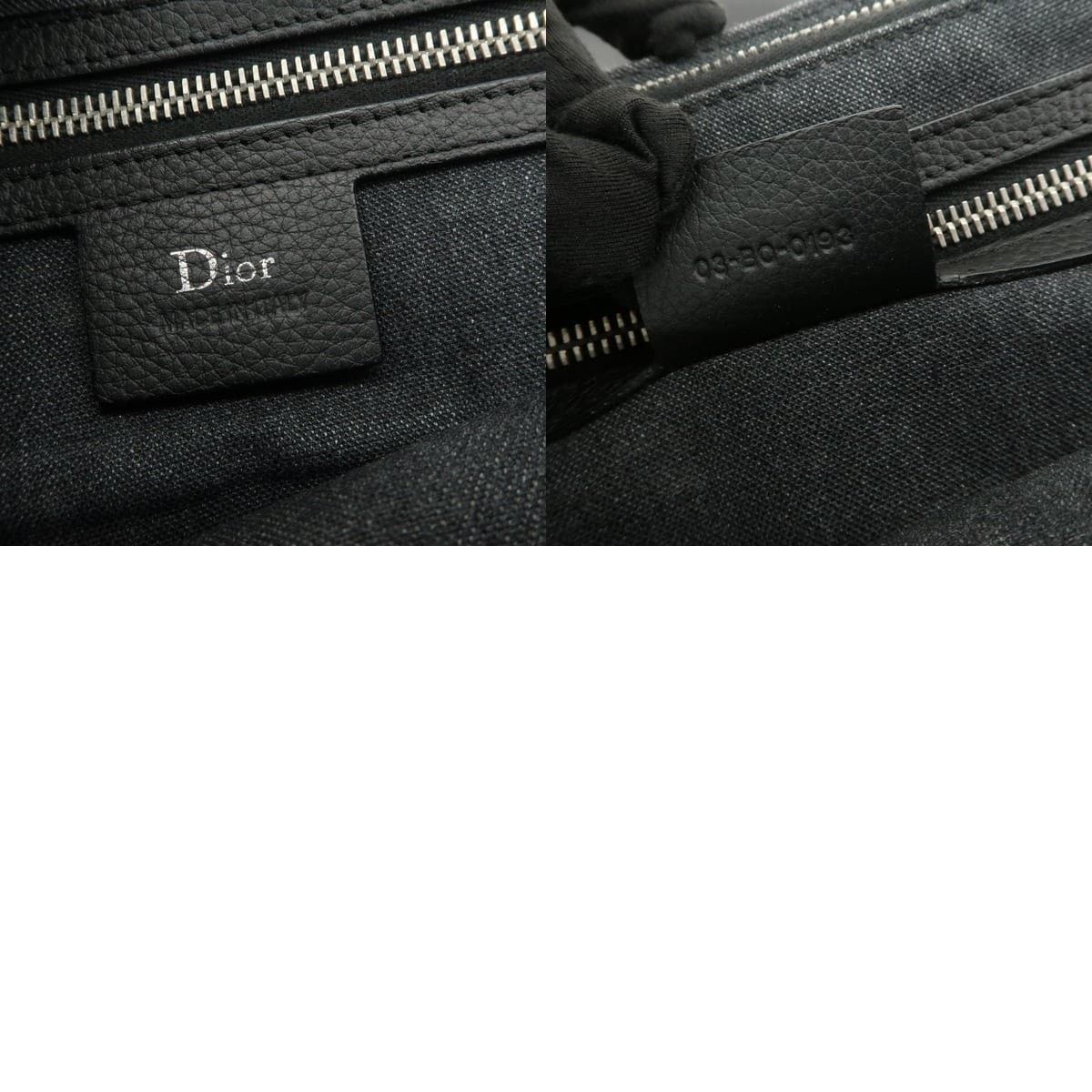 Christian Dior Monsieur Christian Dior Homme Calfskin Crossbody Bag Black Size ONE SIZE - 8 Thumbnail